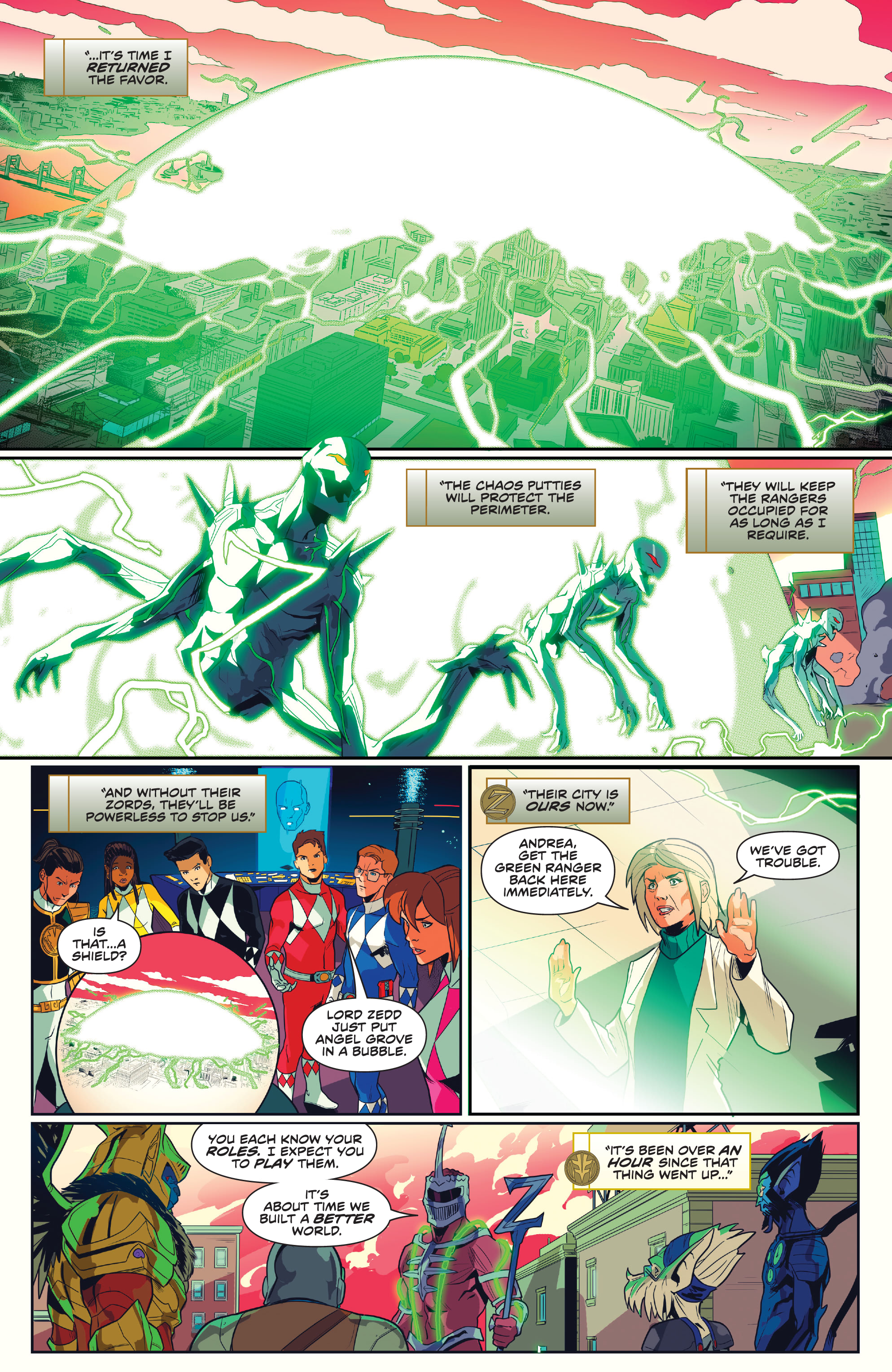 Read online Mighty Morphin comic -  Issue #4 - 19