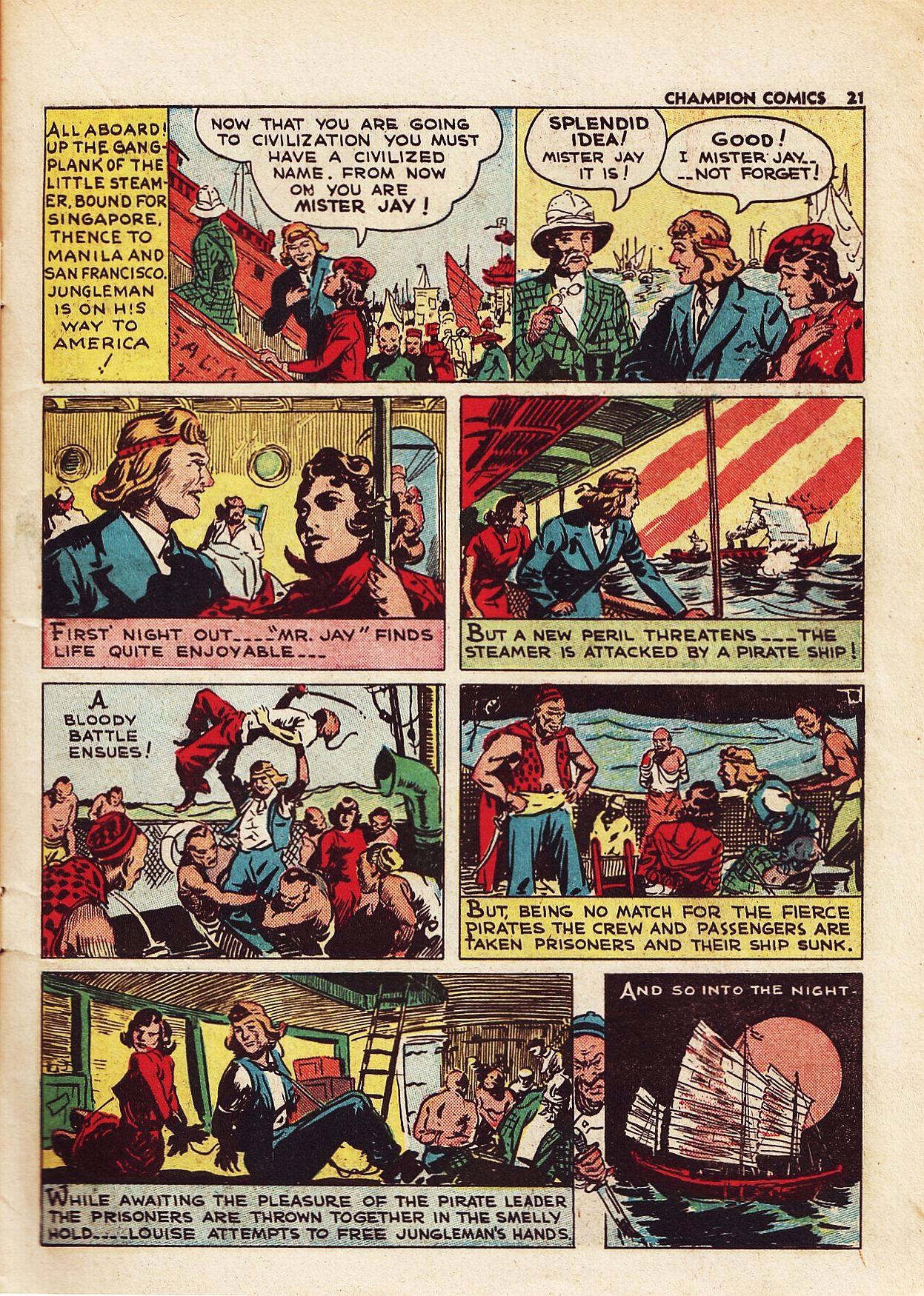 Read online Champion Comics comic -  Issue #6 - 23