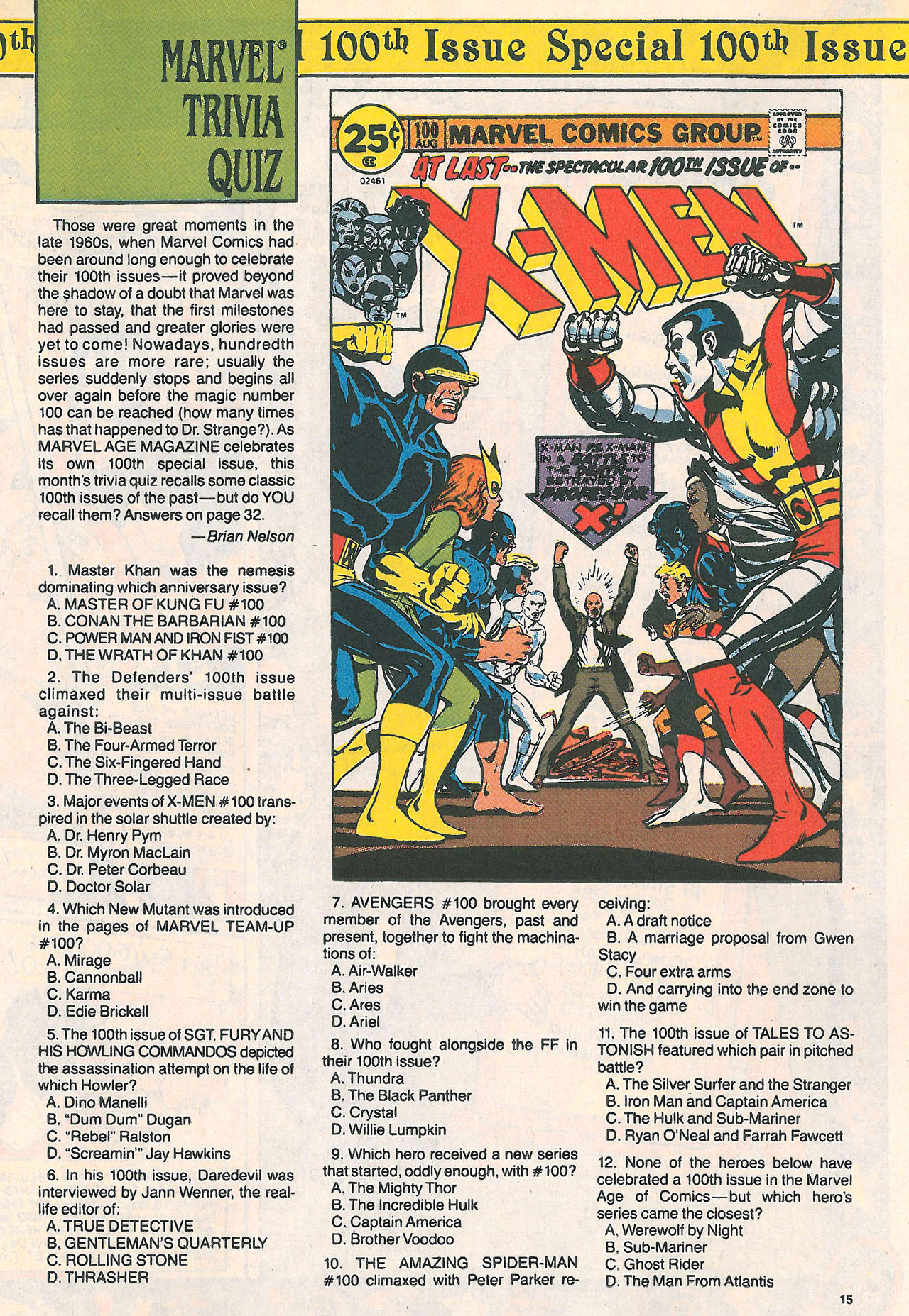 Read online Marvel Age comic -  Issue #100 - 17