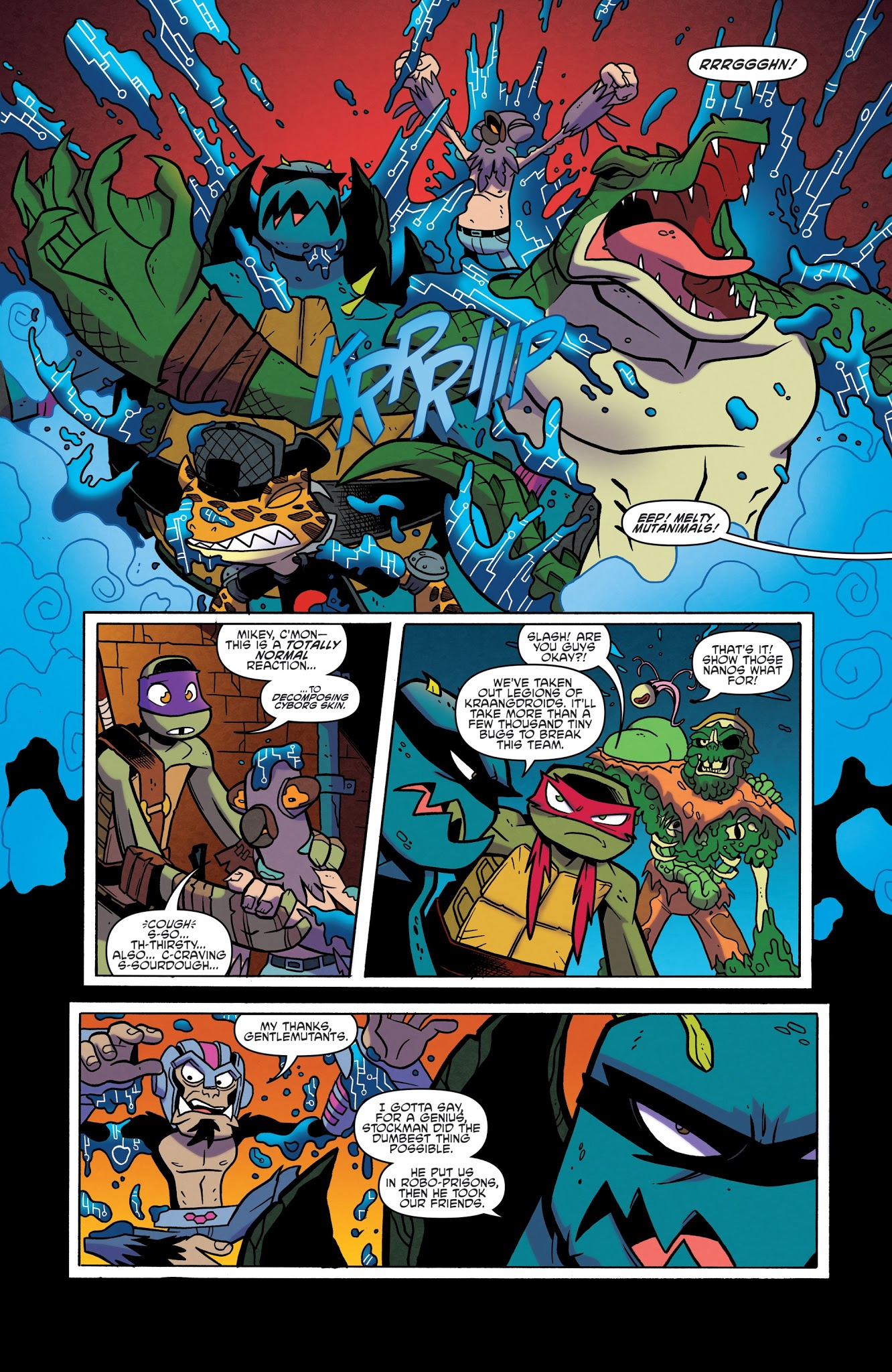 Read online Teenage Mutant Ninja Turtles Amazing Adventures: Robotanimals comic -  Issue #2 - 21