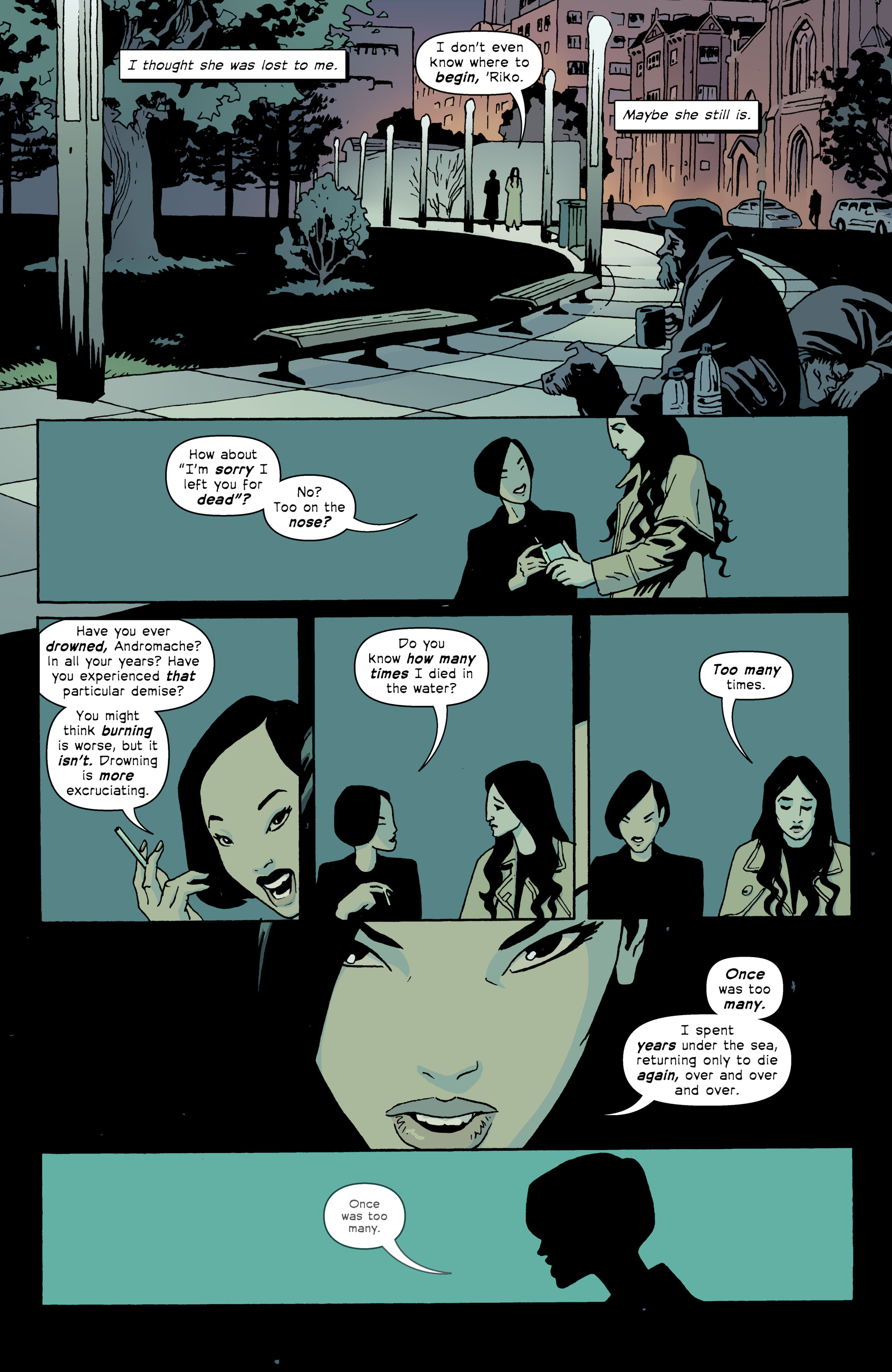 Read online The Old Guard: Force Multiplied comic -  Issue #4 - 14