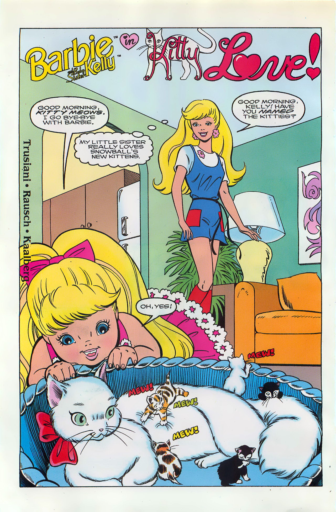 Read online Barbie and Baby Sister Kelly comic -  Issue # Full - 4