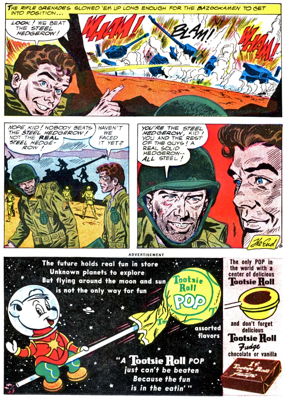 Read online Our Army at War (1952) comic -  Issue #75 - 23