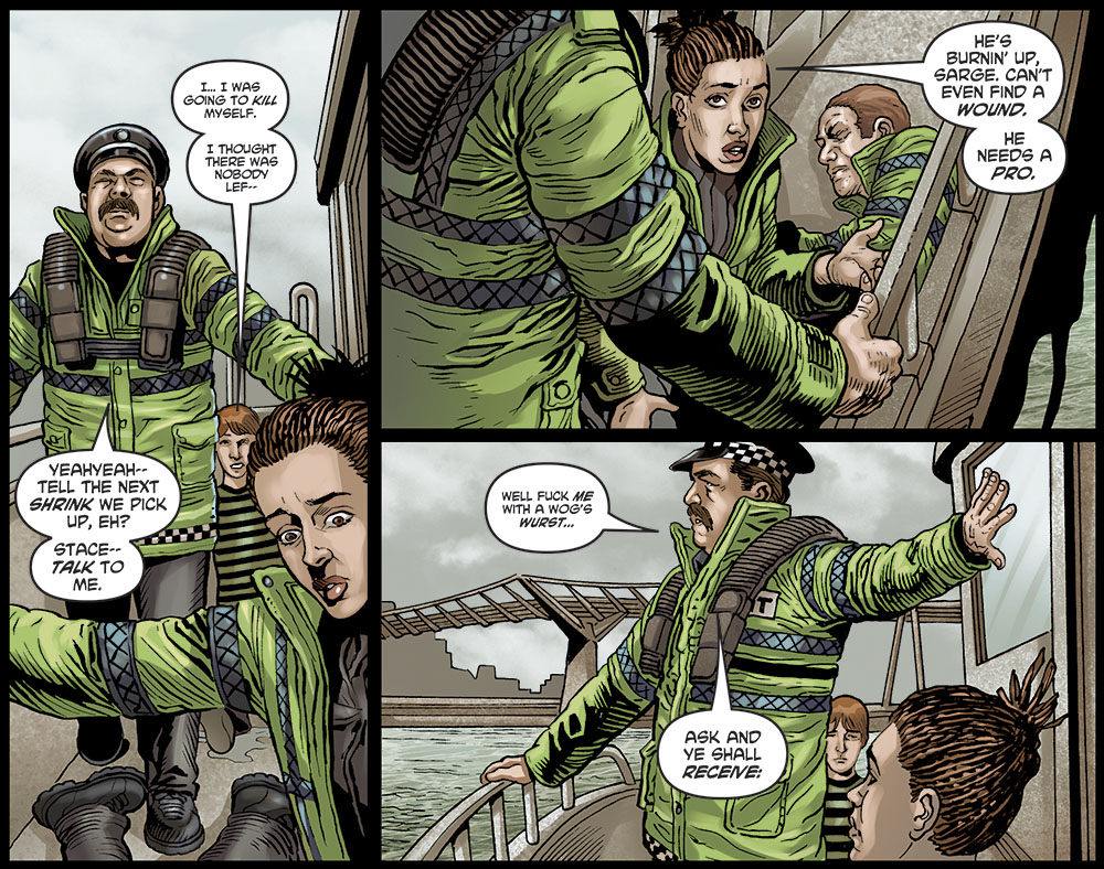 Read online Crossed: Wish You Were Here - Volume 1 comic -  Issue #9 - 10