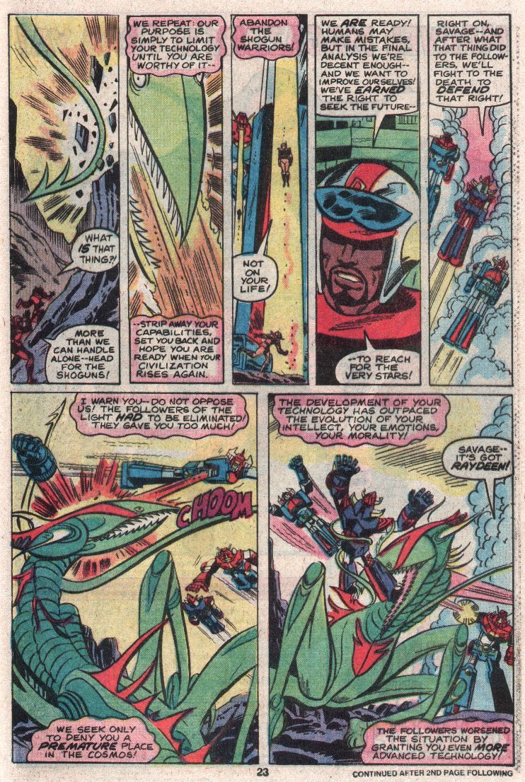 Read online Shogun Warriors comic -  Issue #16 - 15