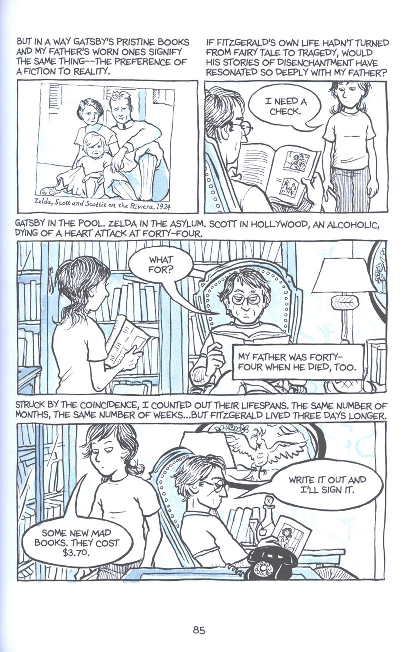 Read online Fun Home: A Family Tragicomic comic -  Issue # TPB - 92