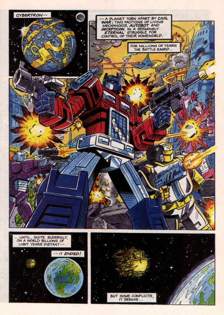 Read online Transformers: Generation 2 (1994) comic -  Issue #1 - 6