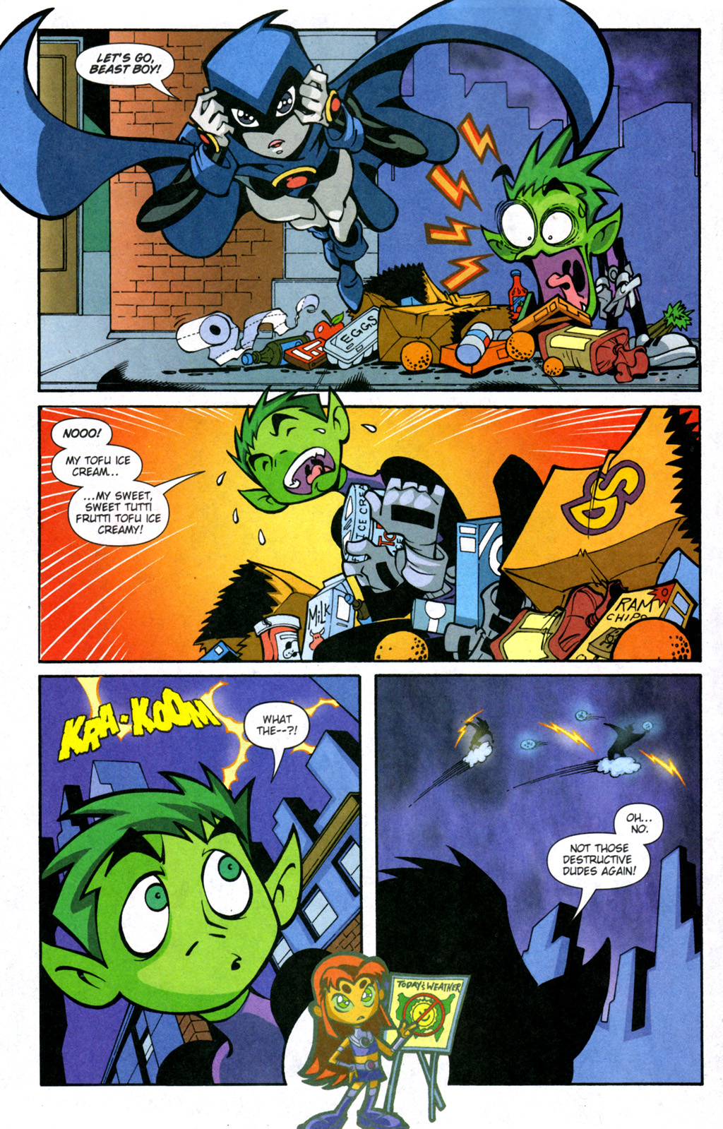 Read online Teen Titans Go! (2003) comic -  Issue #6 - 7