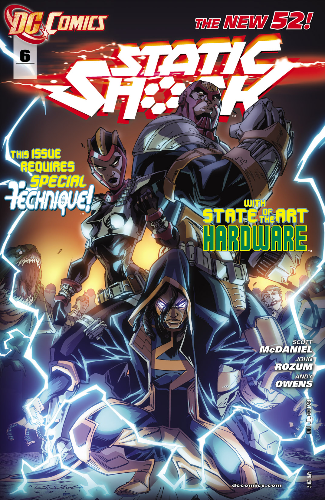 Read online Static Shock comic -  Issue #6 - 1