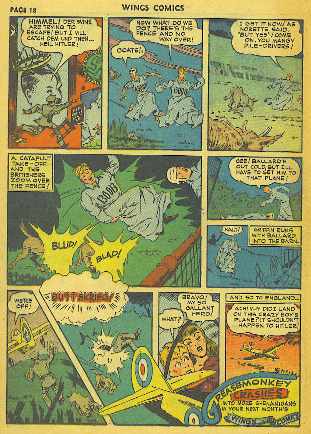 Read online Wings Comics comic -  Issue #18 - 19