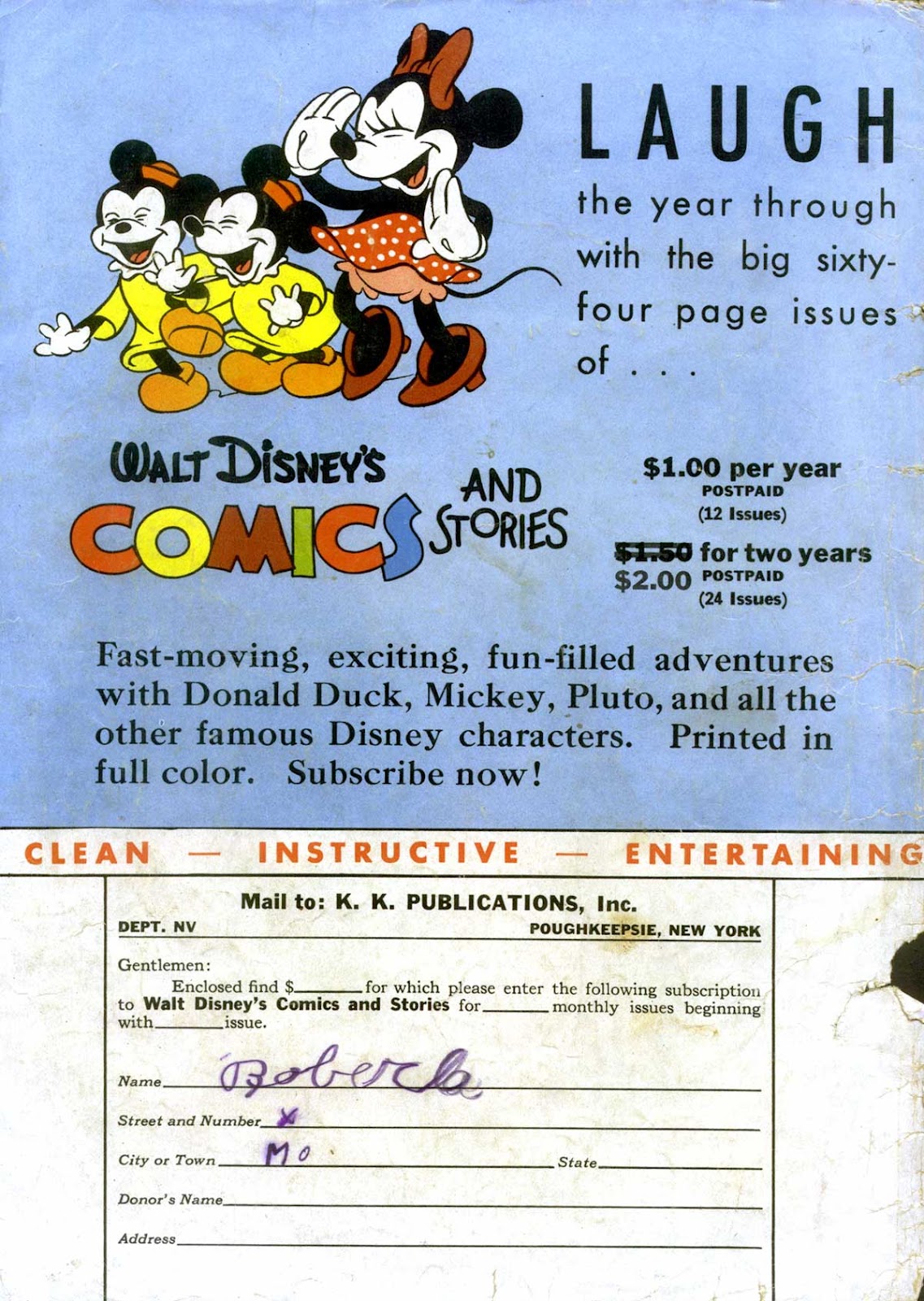 Walt Disney's Comics and Stories issue 26 - Page 69