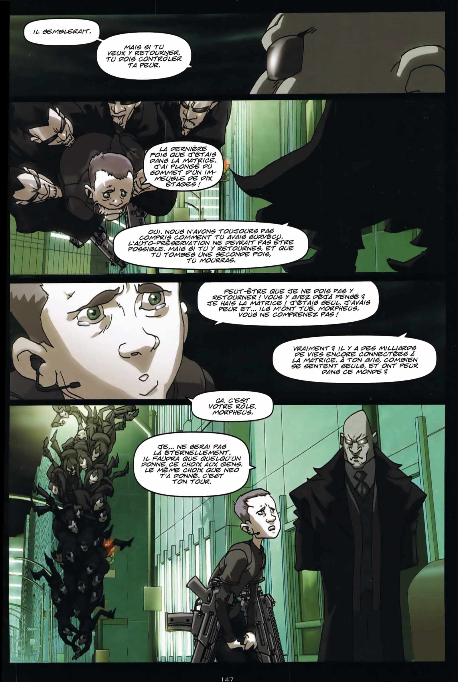 Read online The Matrix Comics comic -  Issue # TPB 2 - 122