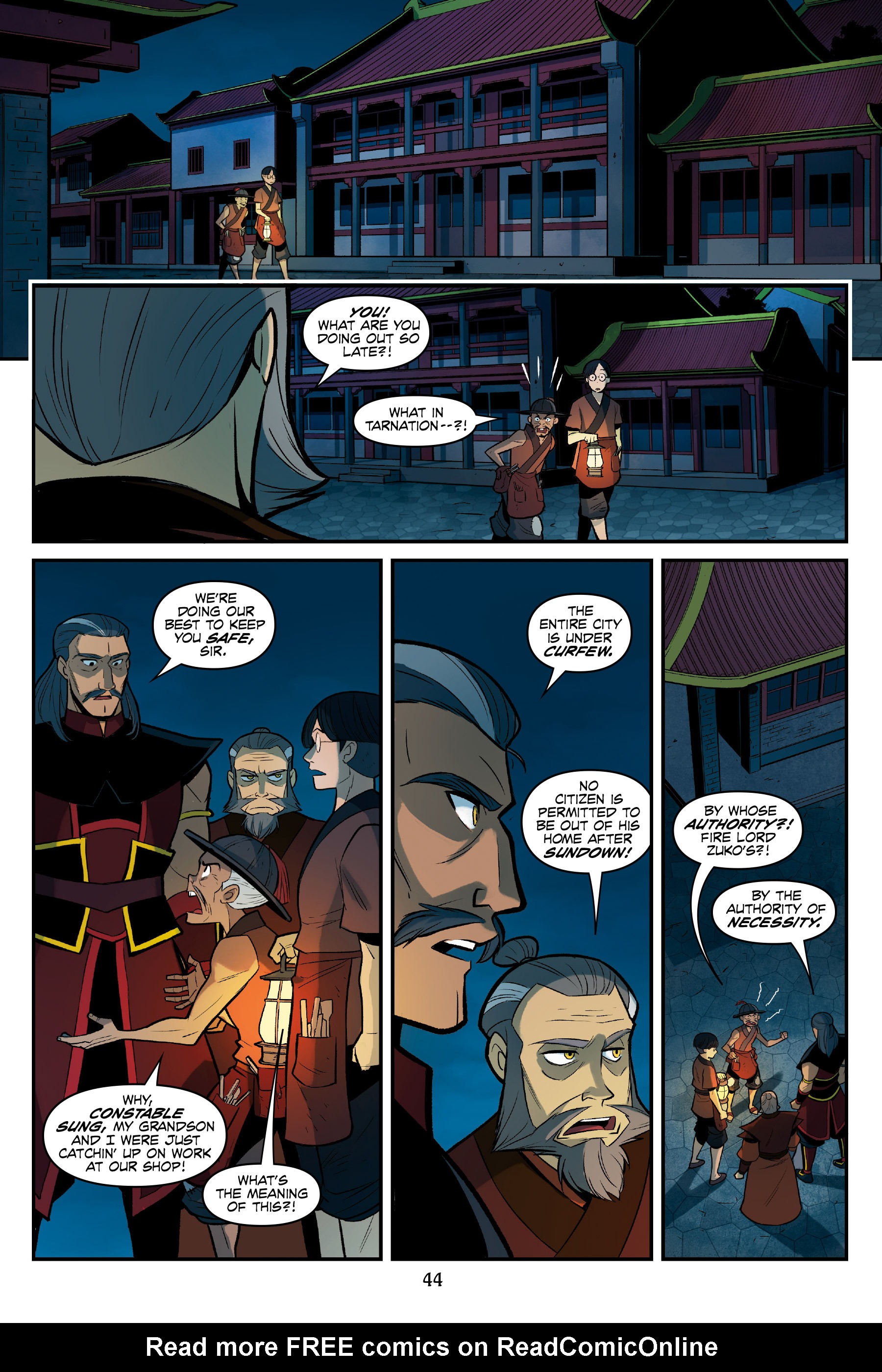 Read online Nickelodeon Avatar: The Last Airbender - Smoke and Shadow comic -  Issue # Part 2 - 46