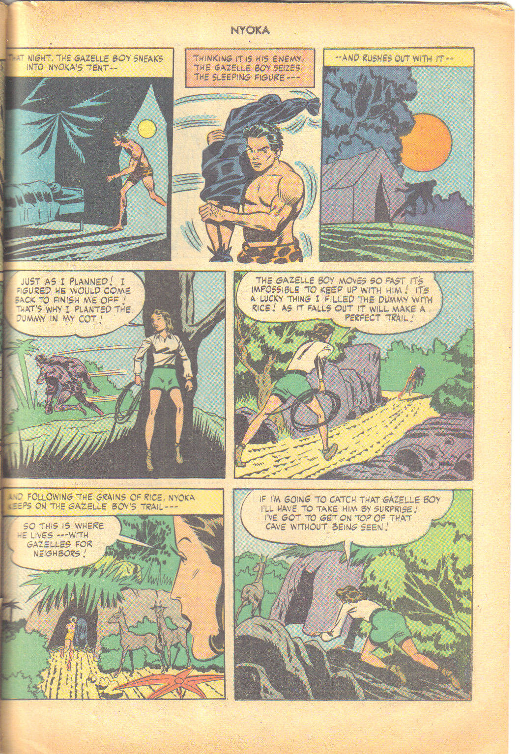 Read online Nyoka the Jungle Girl (1945) comic -  Issue #7 - 47