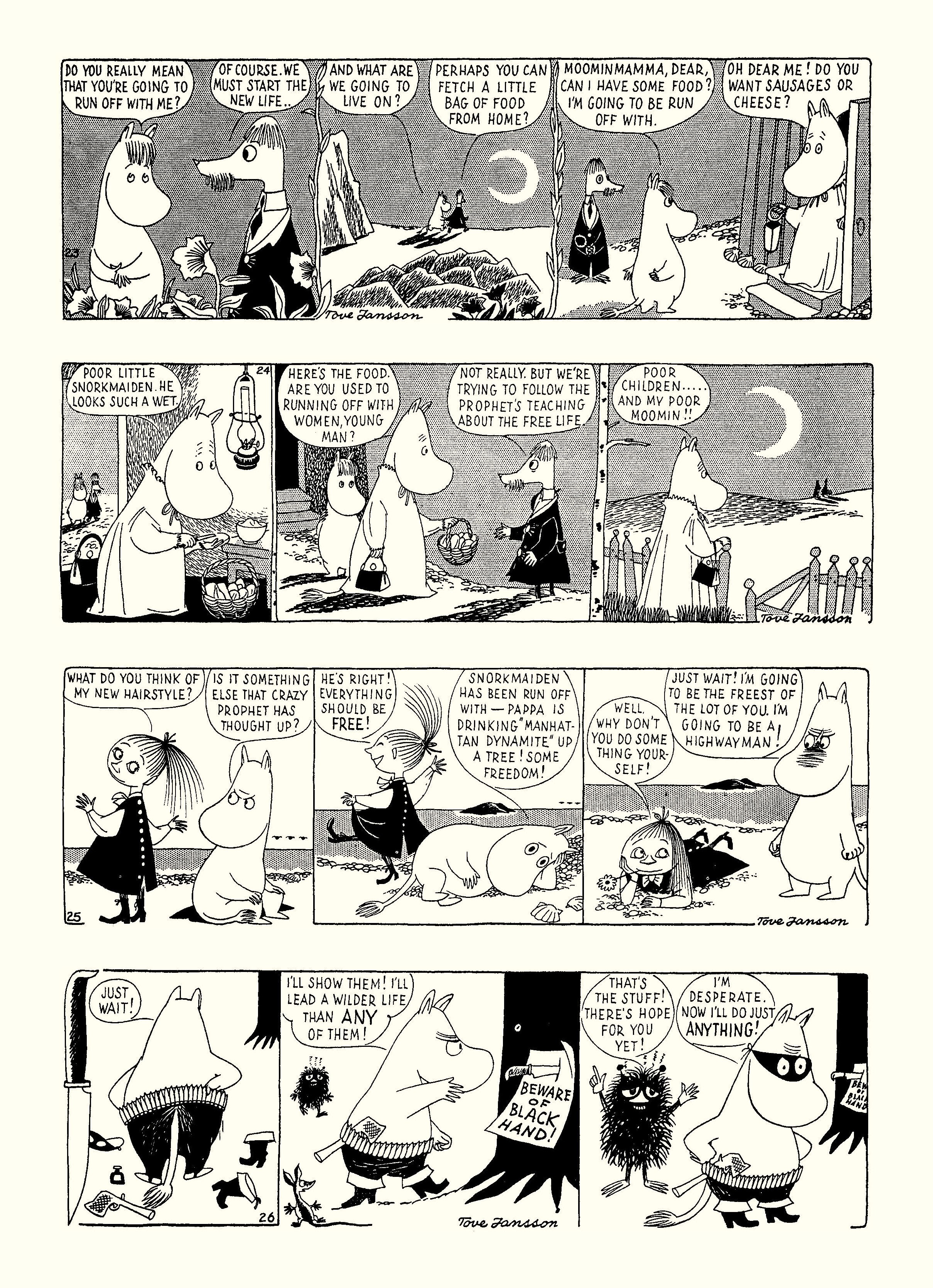 Read online Moomin: The Complete Tove Jansson Comic Strip comic -  Issue # TPB 2 - 70
