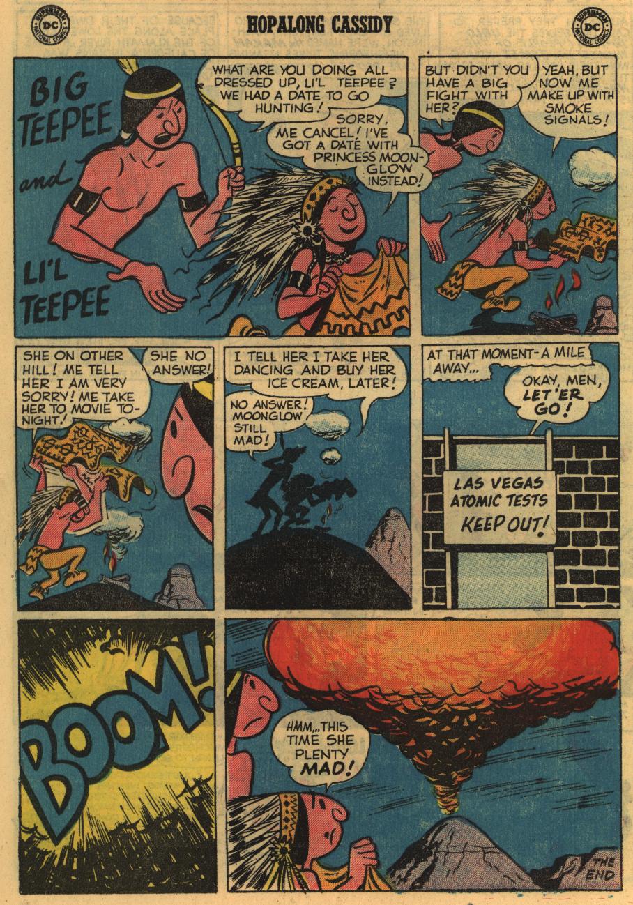 Read online Hopalong Cassidy comic -  Issue #115 - 22