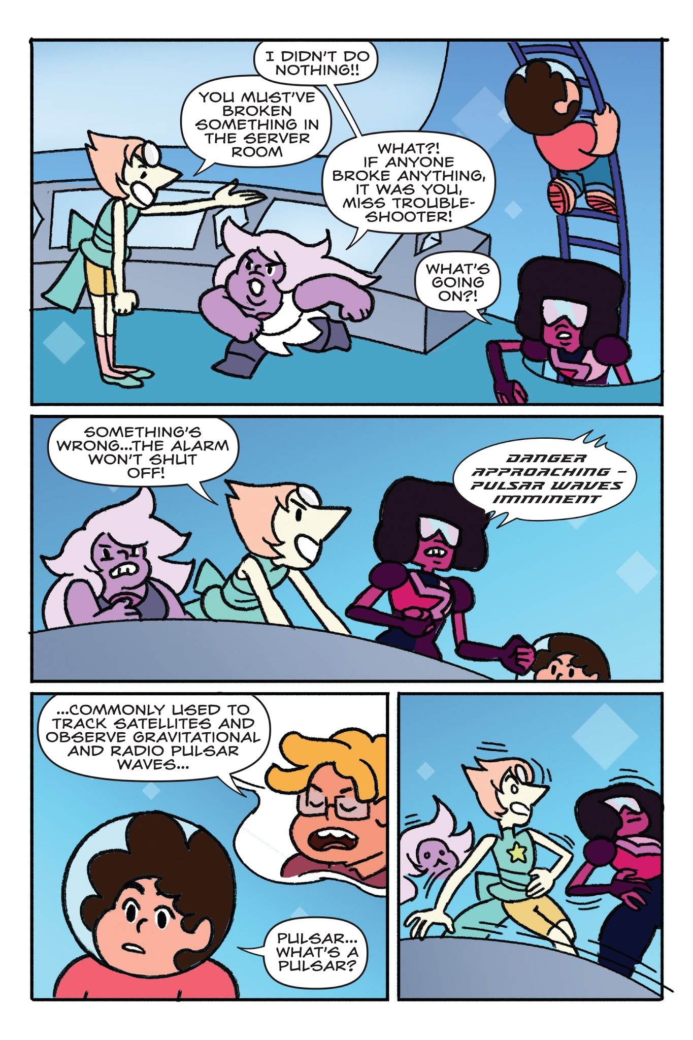 Read online Steven Universe: Anti-Gravity comic -  Issue # TPB - 97