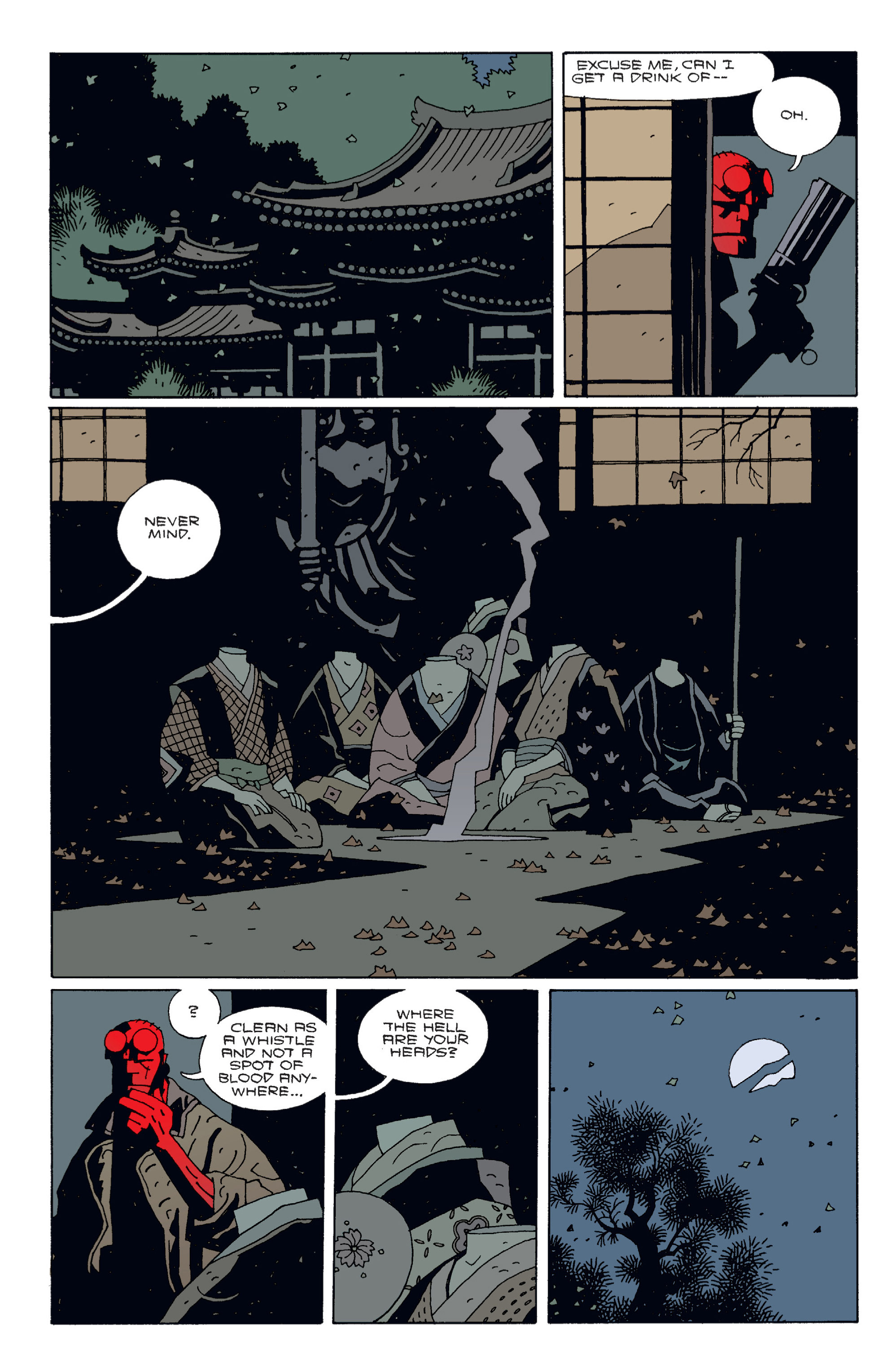 Read online Hellboy comic -  Issue #4 - 39