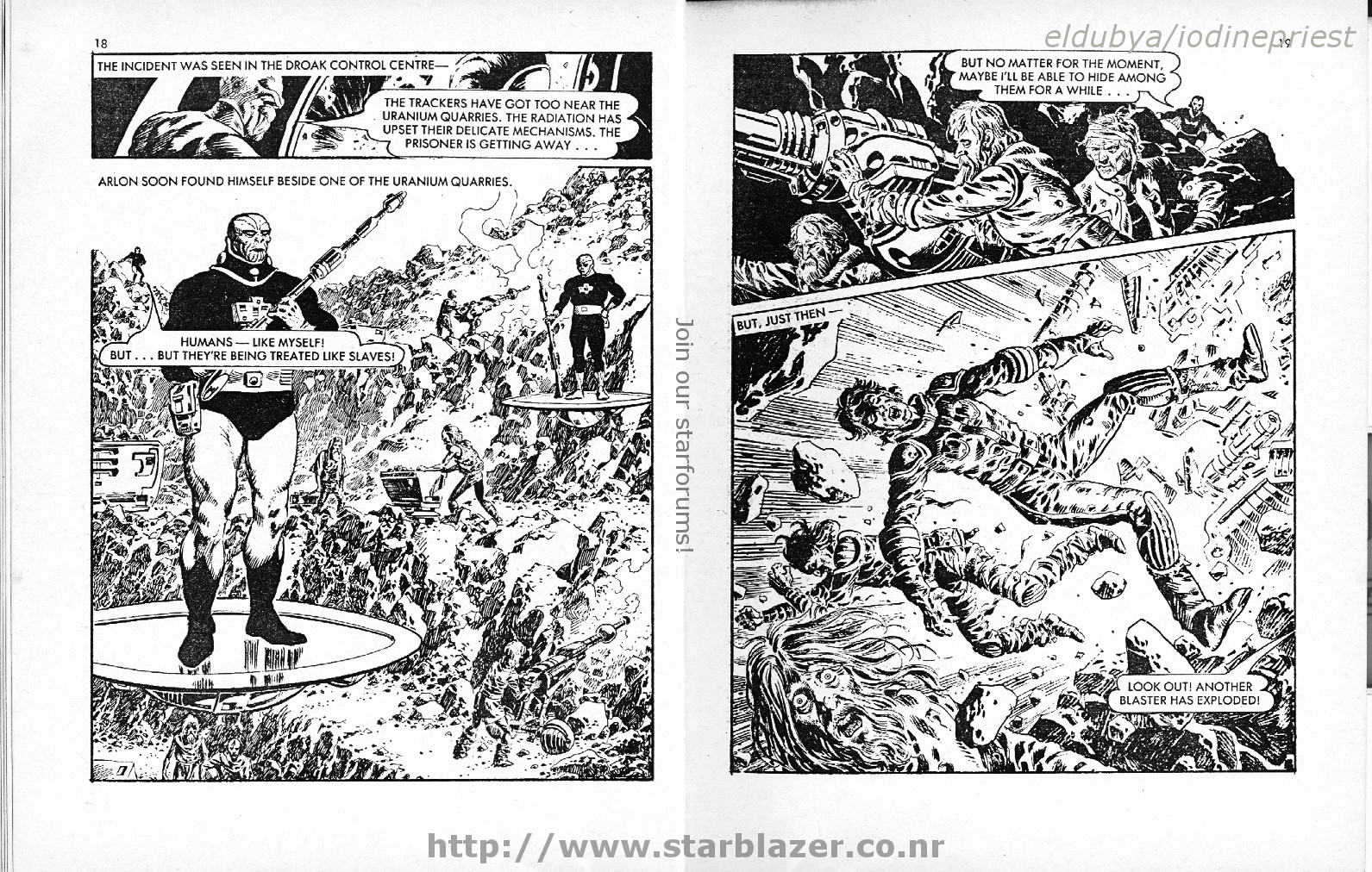 Read online Starblazer comic -  Issue #149 - 11