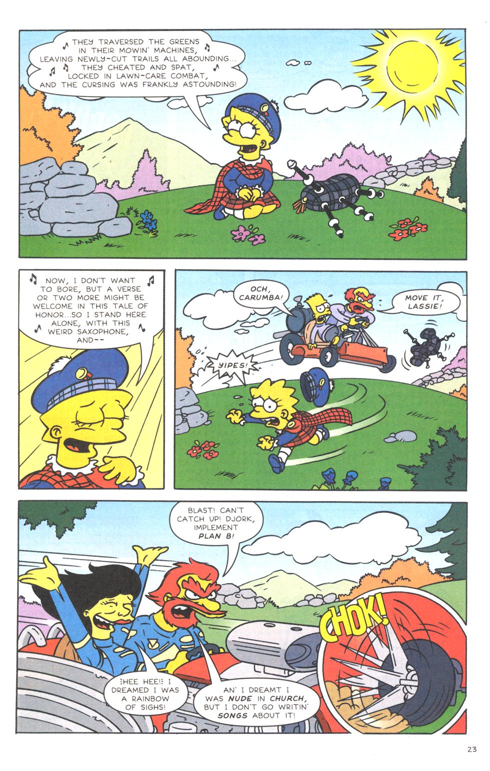 Read online Simpsons Comics comic -  Issue #88 - 24