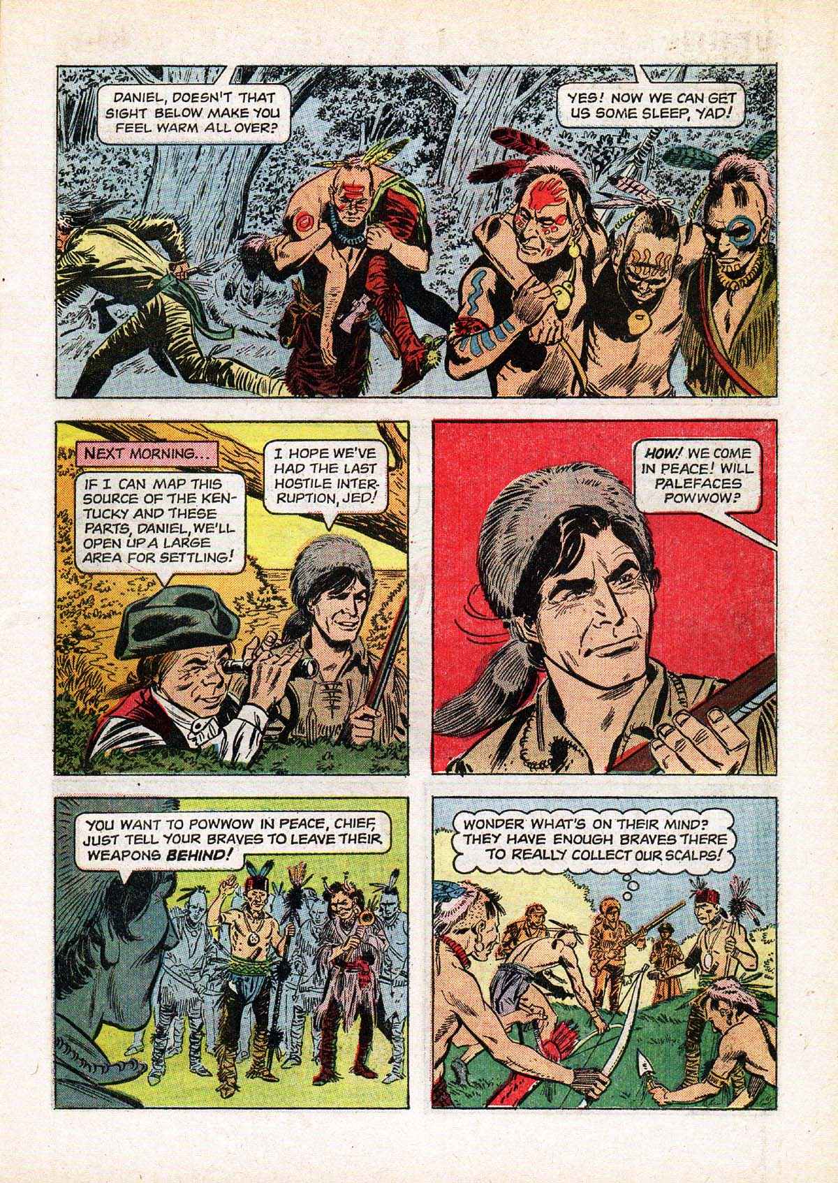 Read online Daniel Boone comic -  Issue #4 - 7