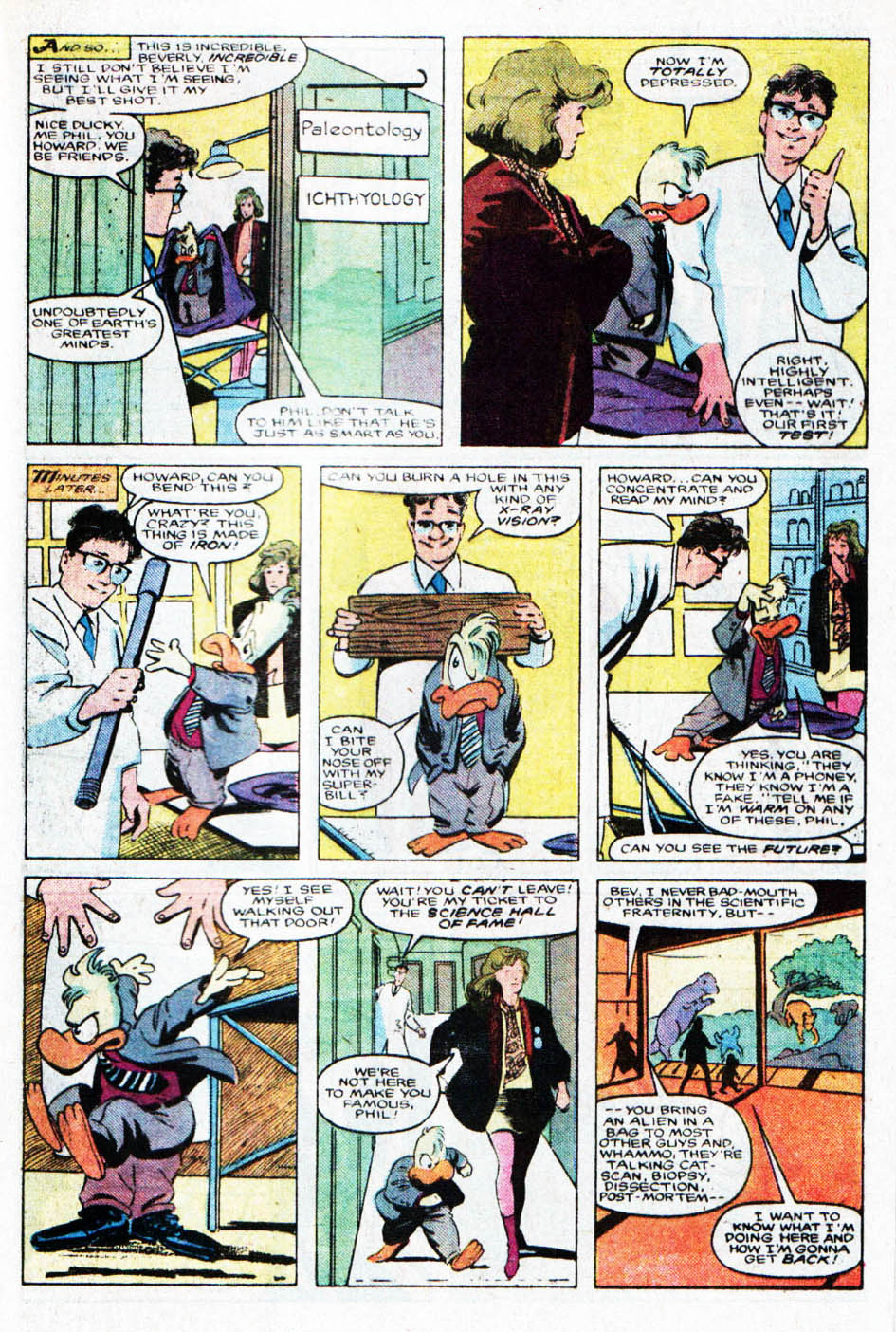 Read online Howard The Duck: The Movie comic -  Issue #1 - 20