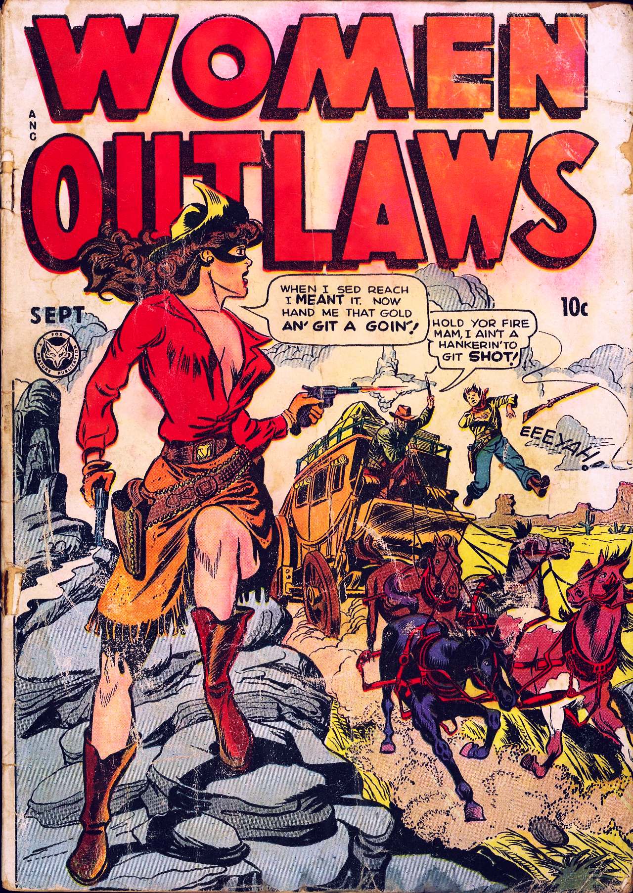 Read online Women Outlaws comic -  Issue #2 - 1
