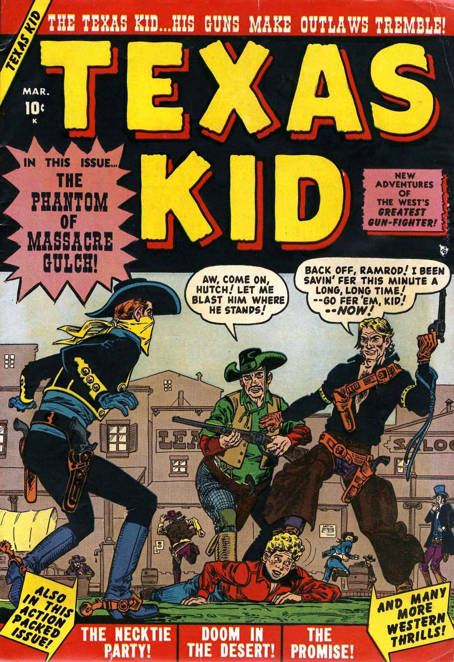 Read online Texas Kid comic -  Issue #2 - 1