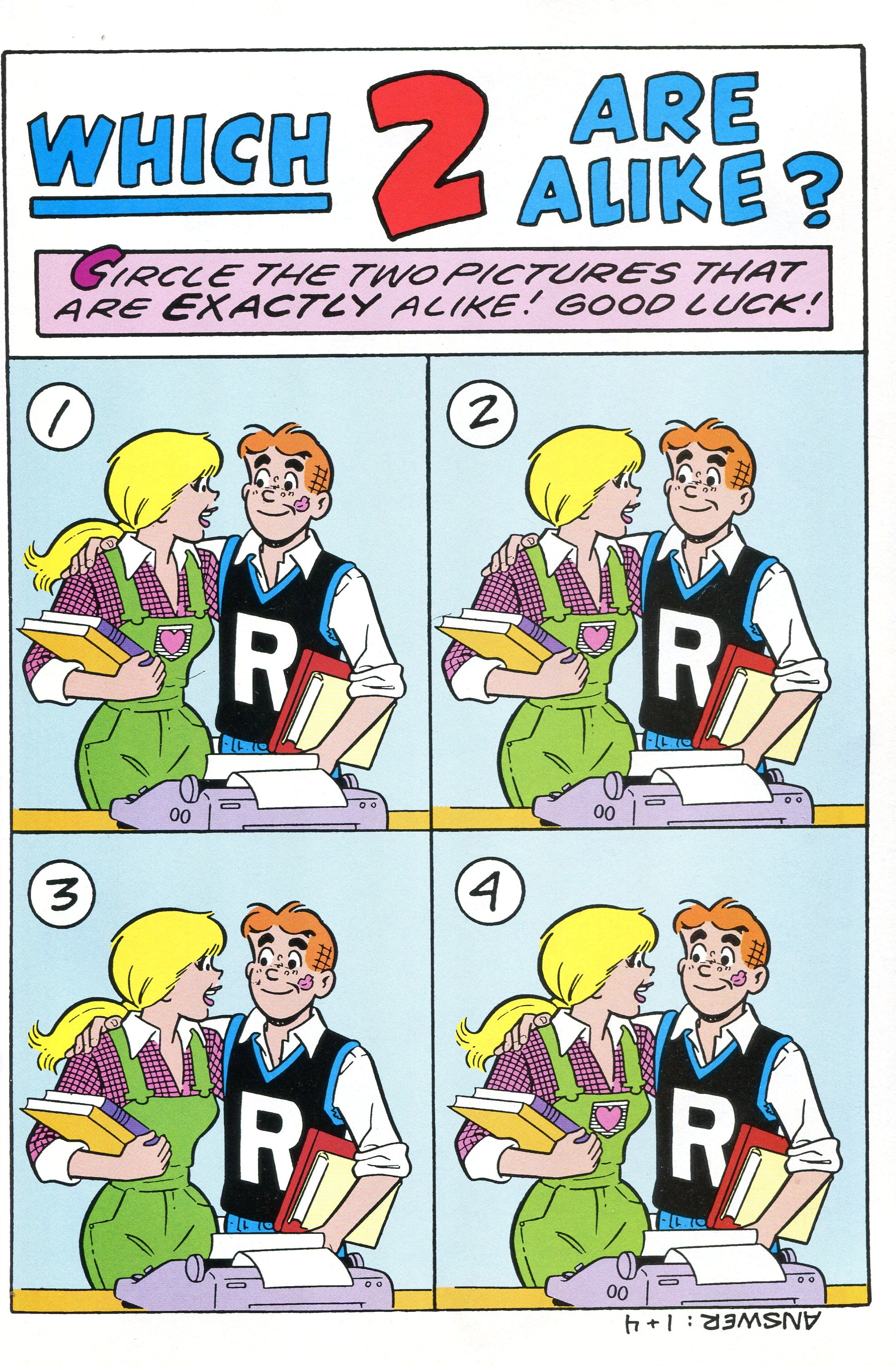 Read online Archie's Ten Issue Collector's Set comic -  Issue #8 - 19