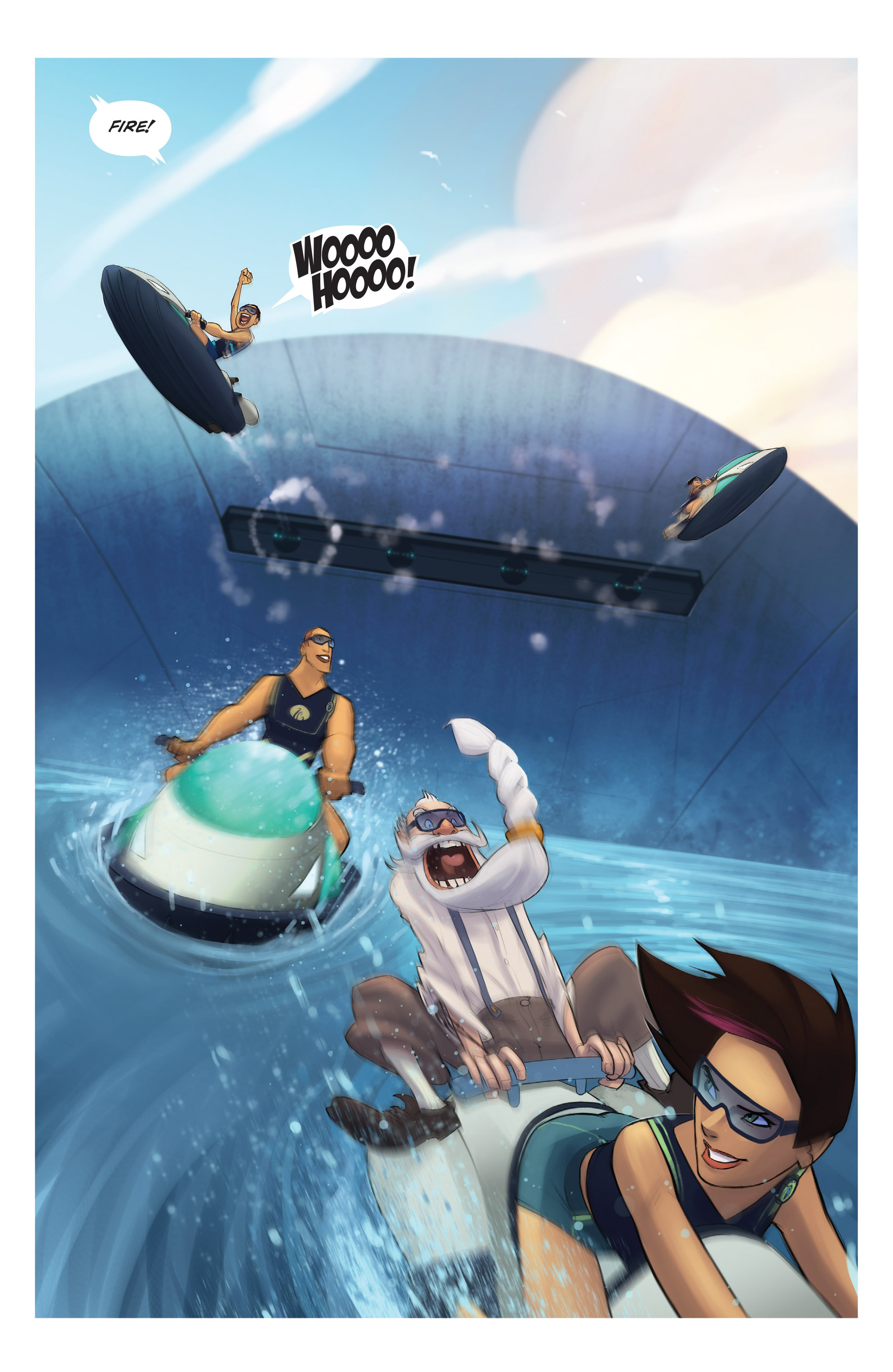 Read online The Deep comic -  Issue #4 - 16