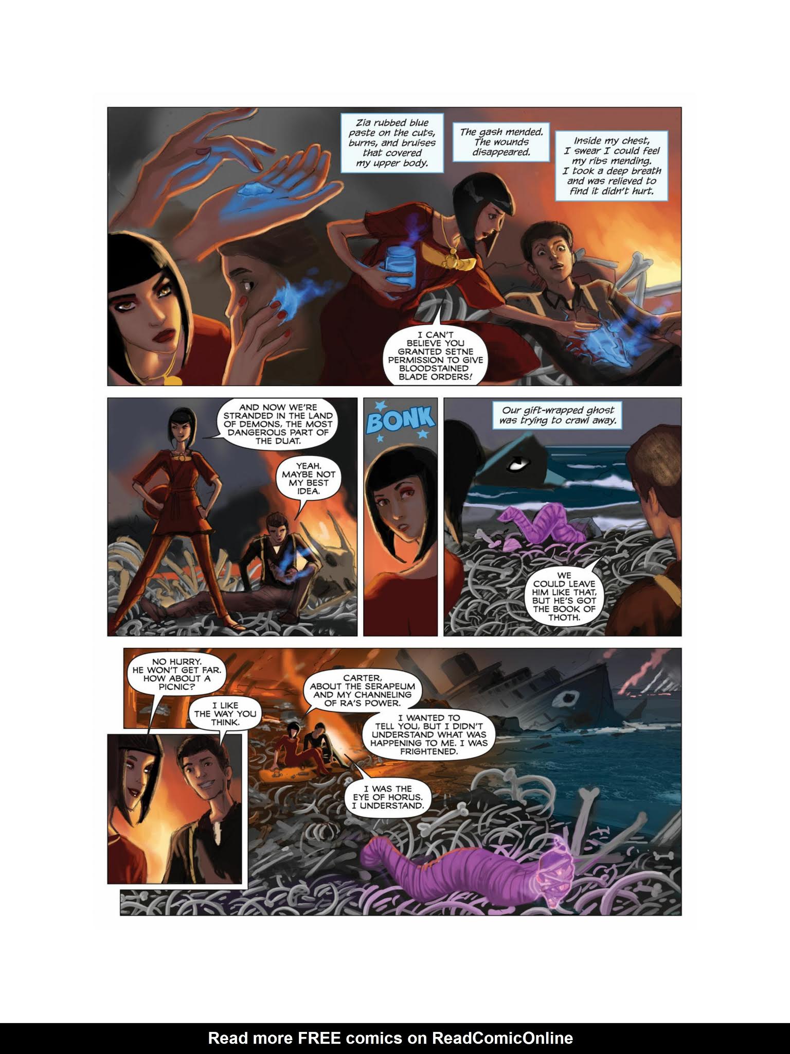 Read online The Kane Chronicles comic -  Issue # TPB 3 (Part 2) - 5