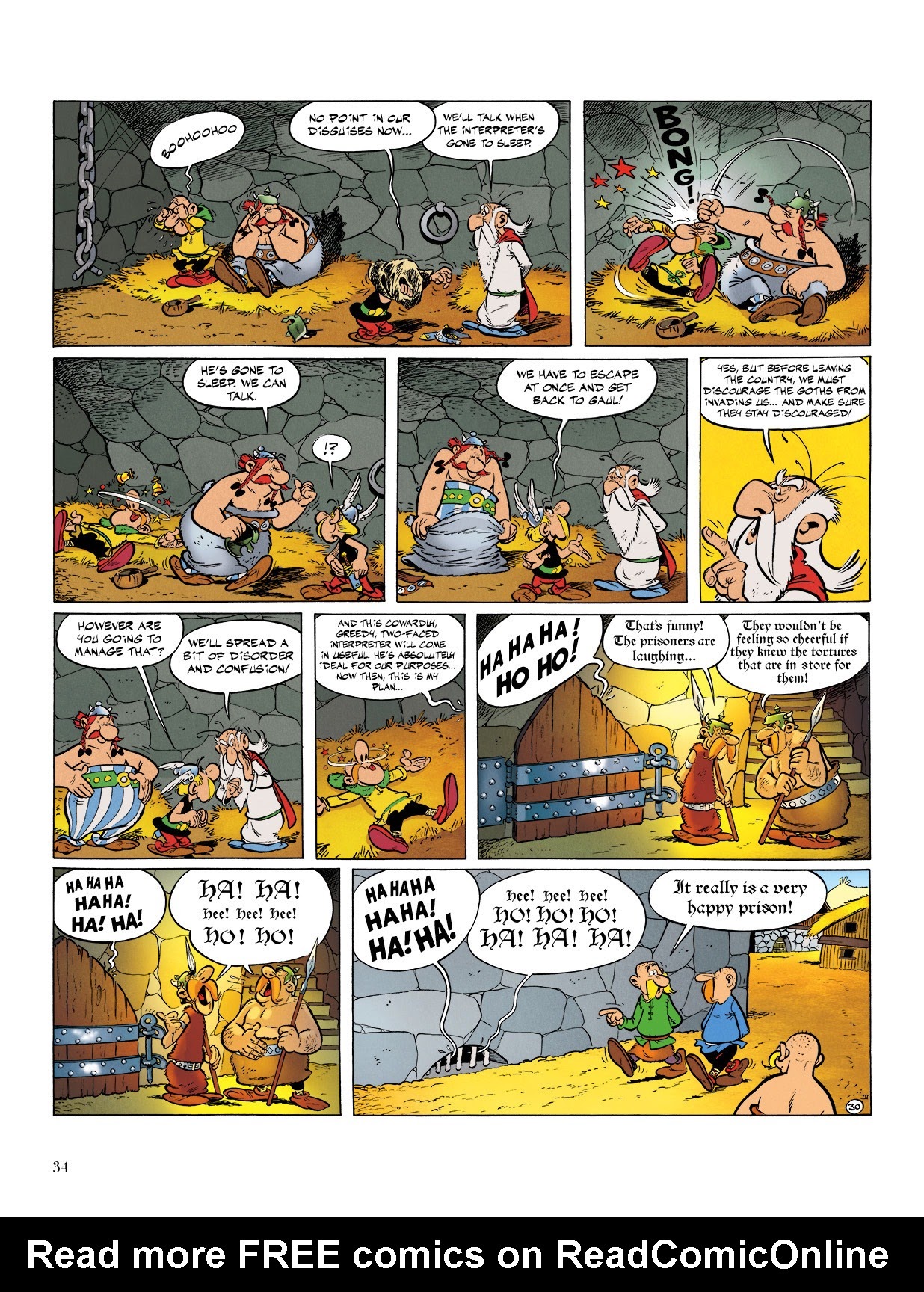 Read online Asterix comic -  Issue #3 - 35