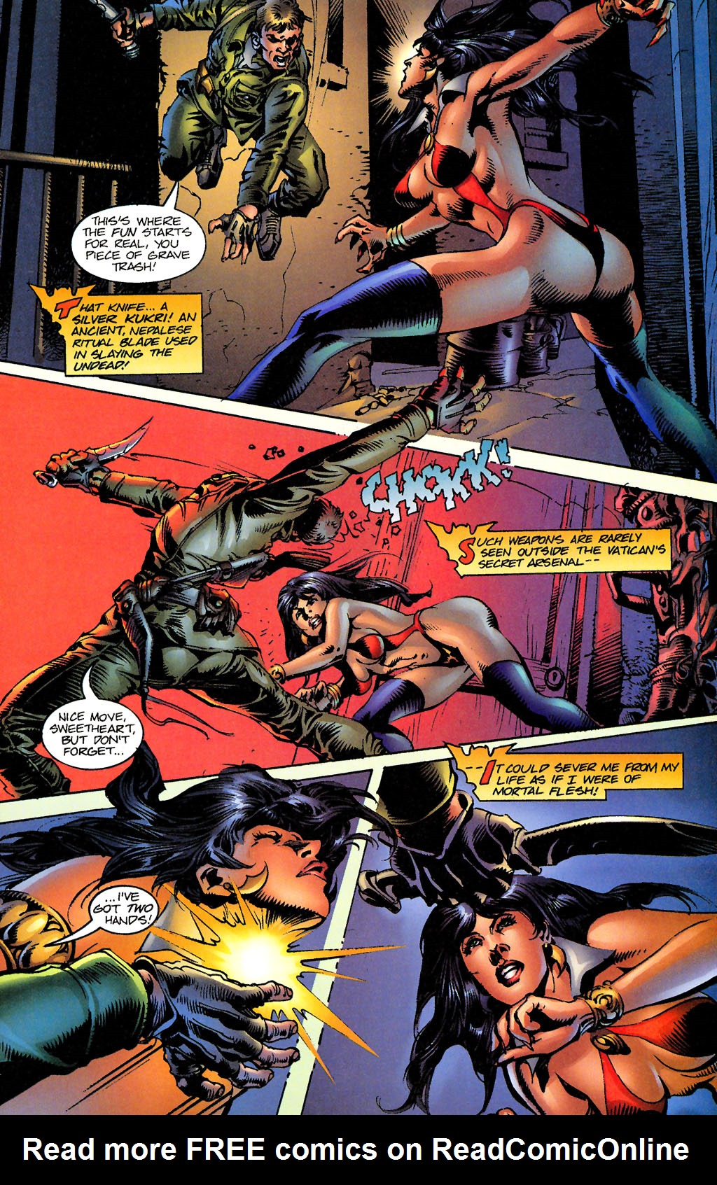 Read online Vampirella Strikes (1995) comic -  Issue #7 - 7
