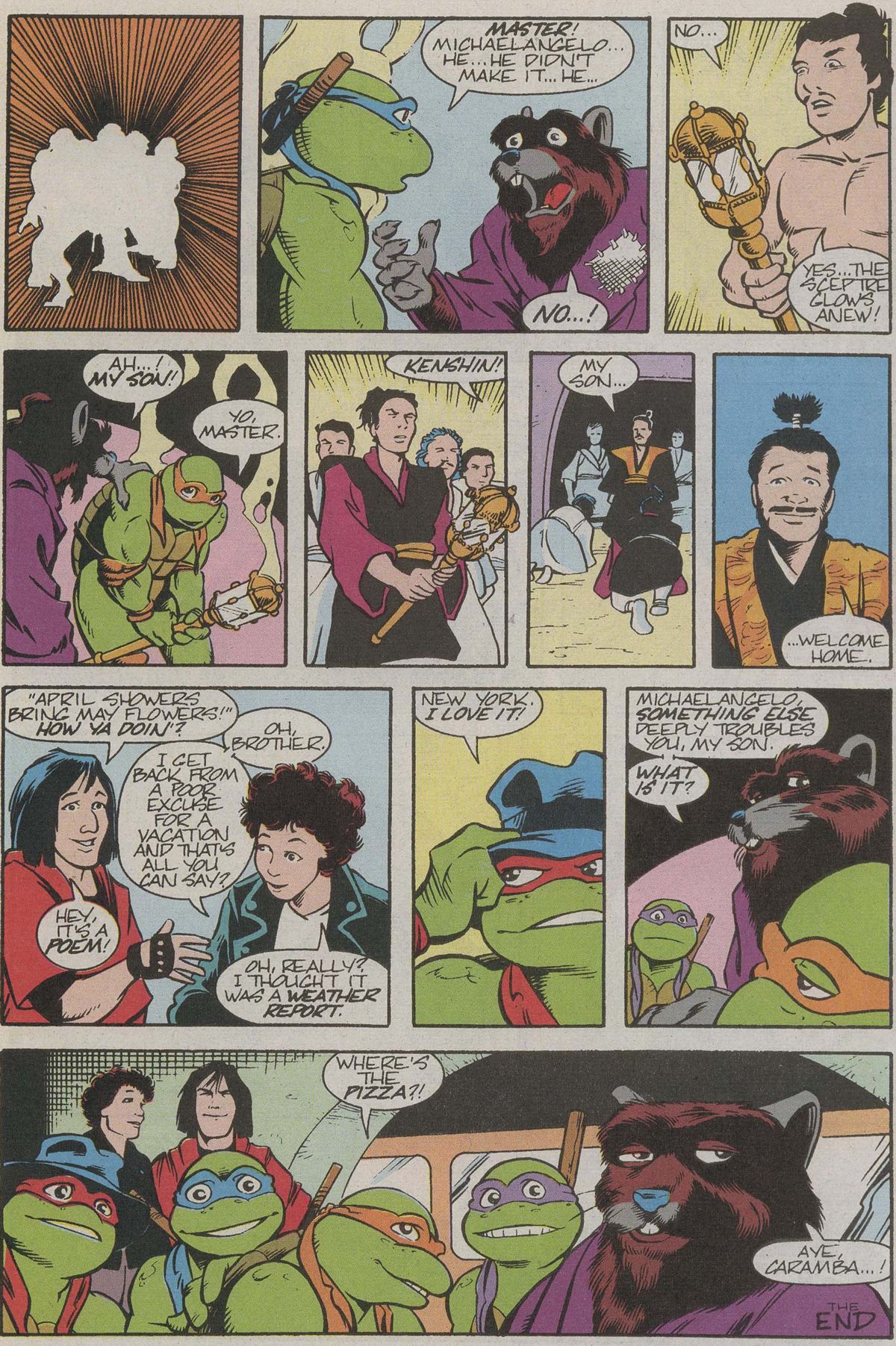 Read online Teenage Mutant Ninja Turtles III The Movie: The Turtles Are Back...In Time! comic -  Issue # Full - 63