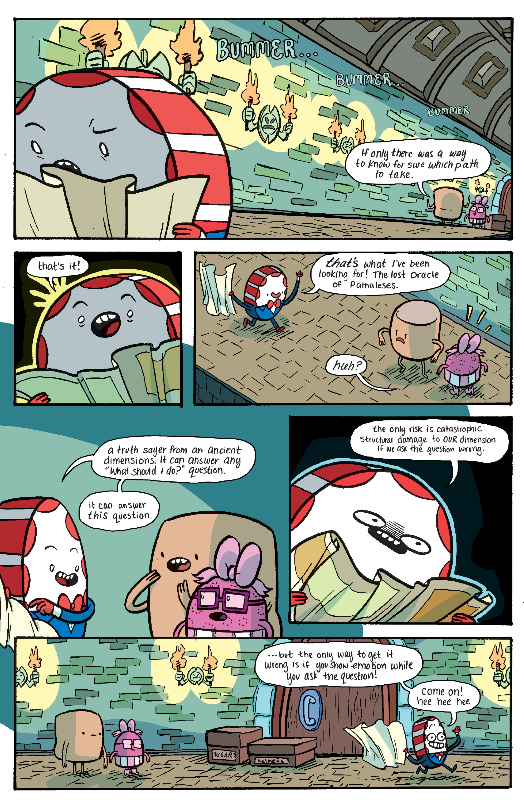 Read online Adventure Time: Banana Guard Academ comic -  Issue #4 - 19