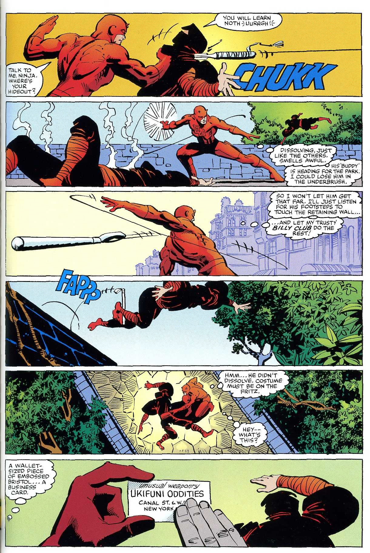 Read online Daredevil Visionaries: Frank Miller comic -  Issue # TPB 2 - 169