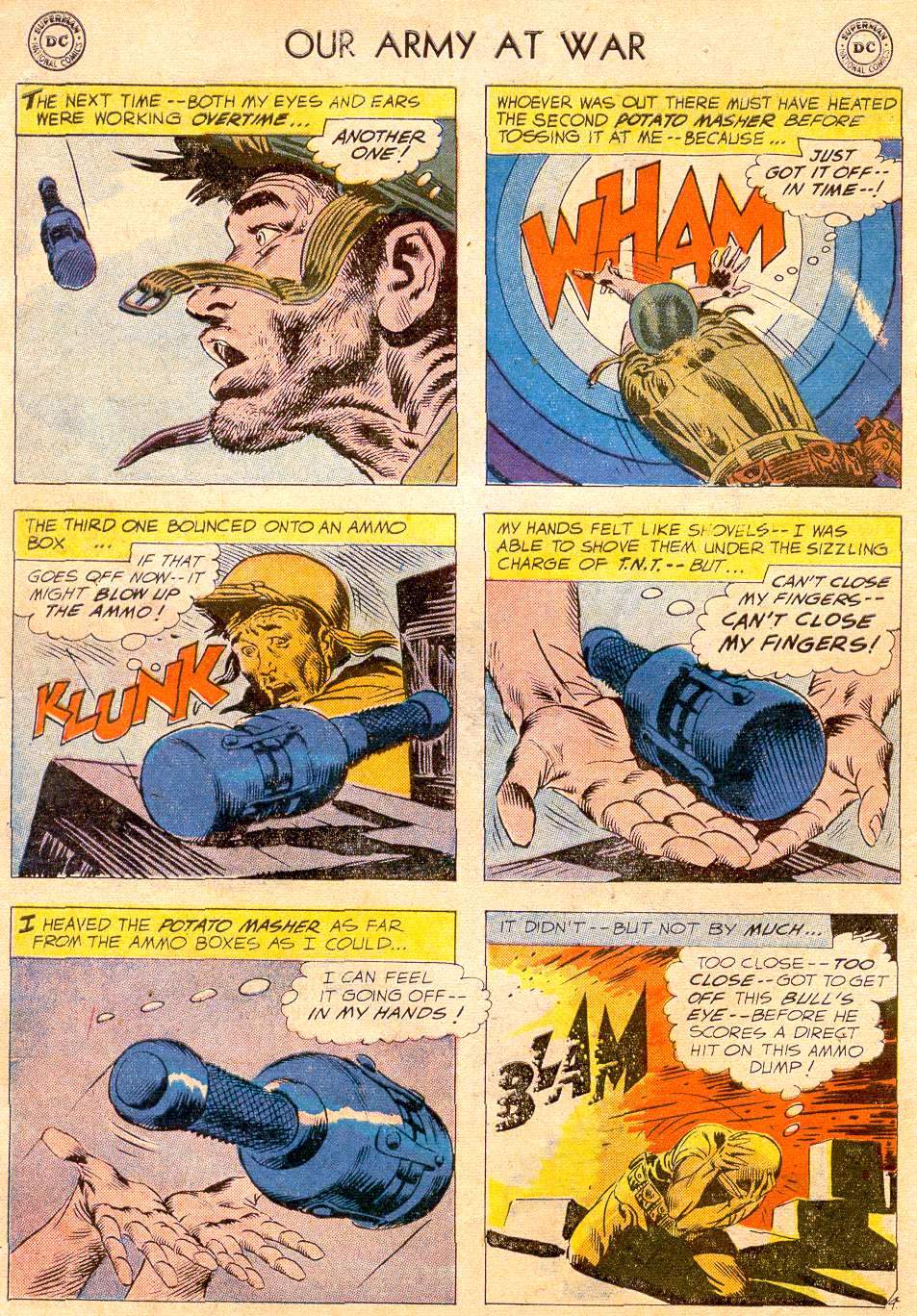 Read online Our Army at War (1952) comic -  Issue #73 - 6