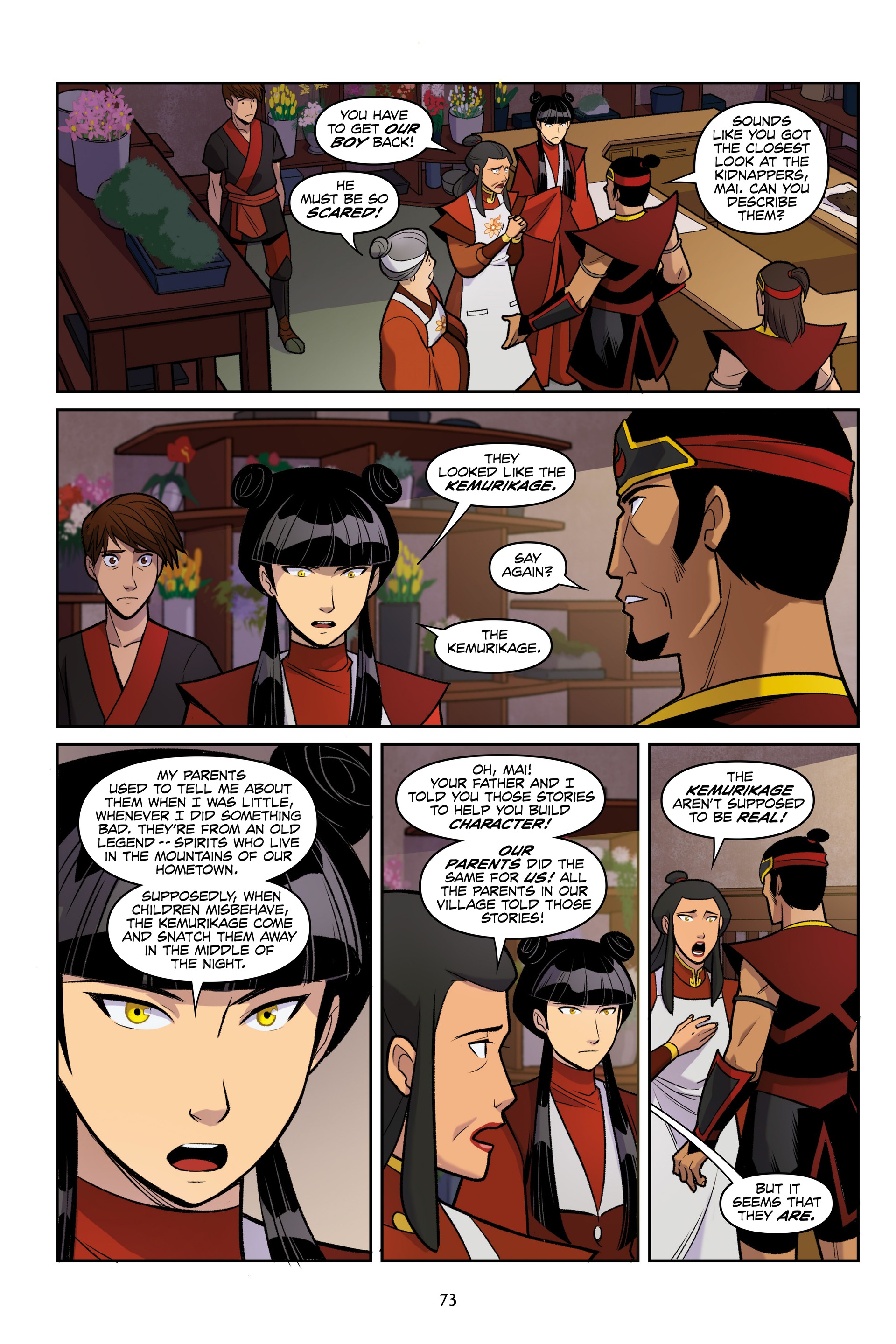 Read online Nickelodeon Avatar: The Last Airbender - Smoke and Shadow comic -  Issue # _Omnibus (Part 1) - 74