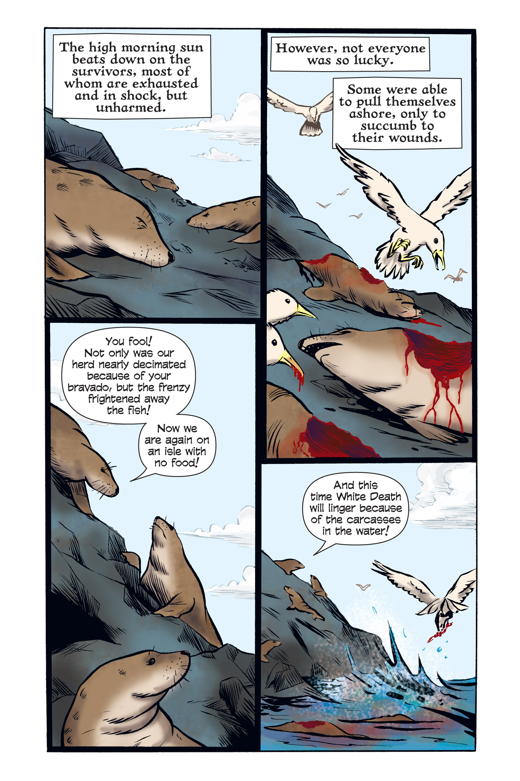 Read online Xoc: Journey of a Great White comic -  Issue # TPB - 27