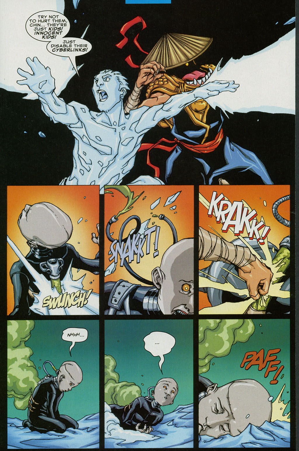 Read online Iceman (2001) comic -  Issue #4 - 15