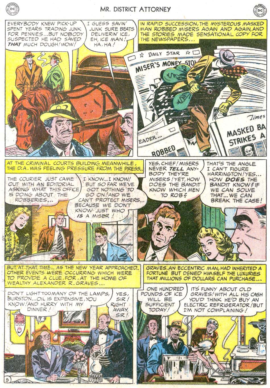 Read online Mr. District Attorney comic -  Issue #15 - 19