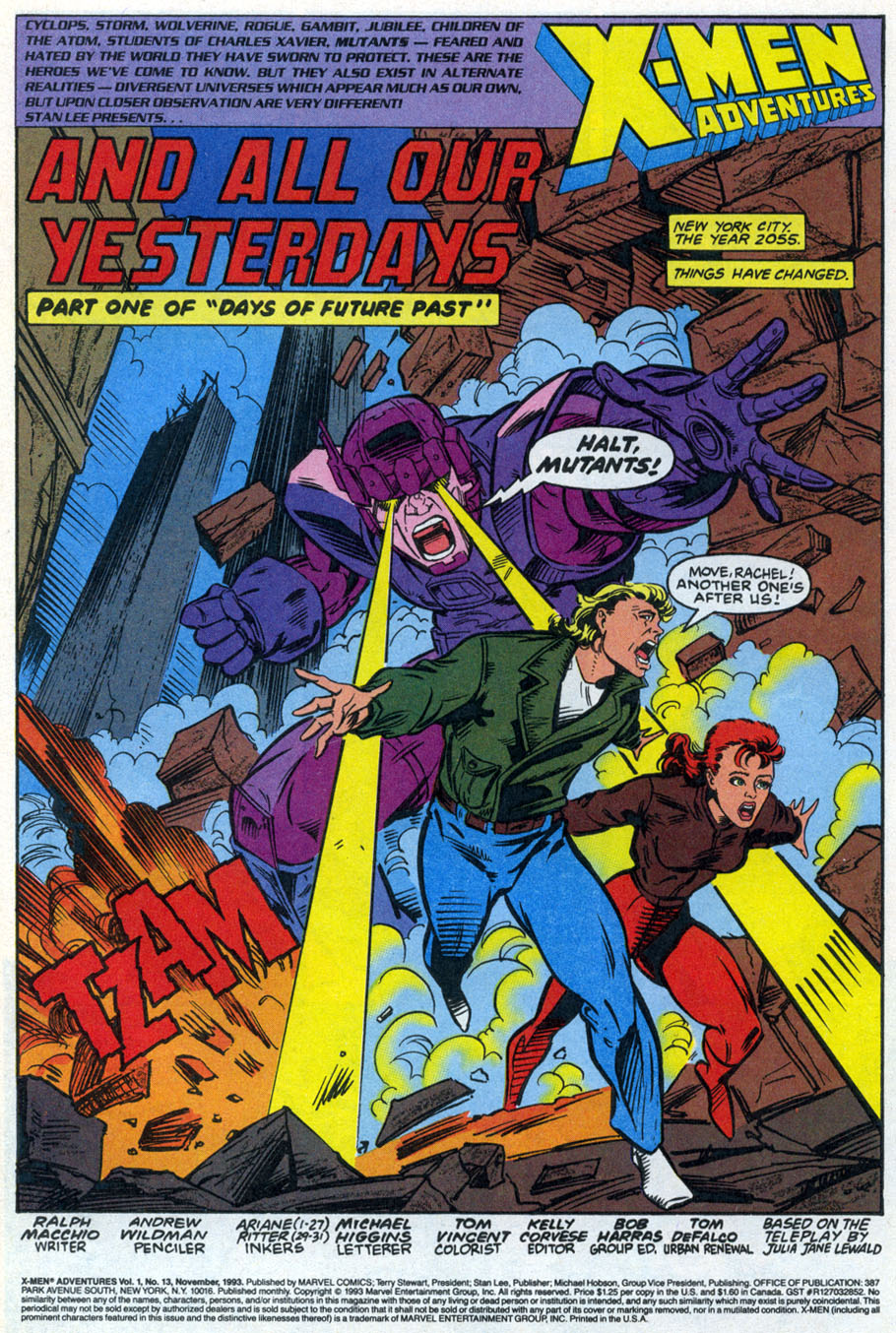 X-Men Adventures (1992) issue 13 - Page 2