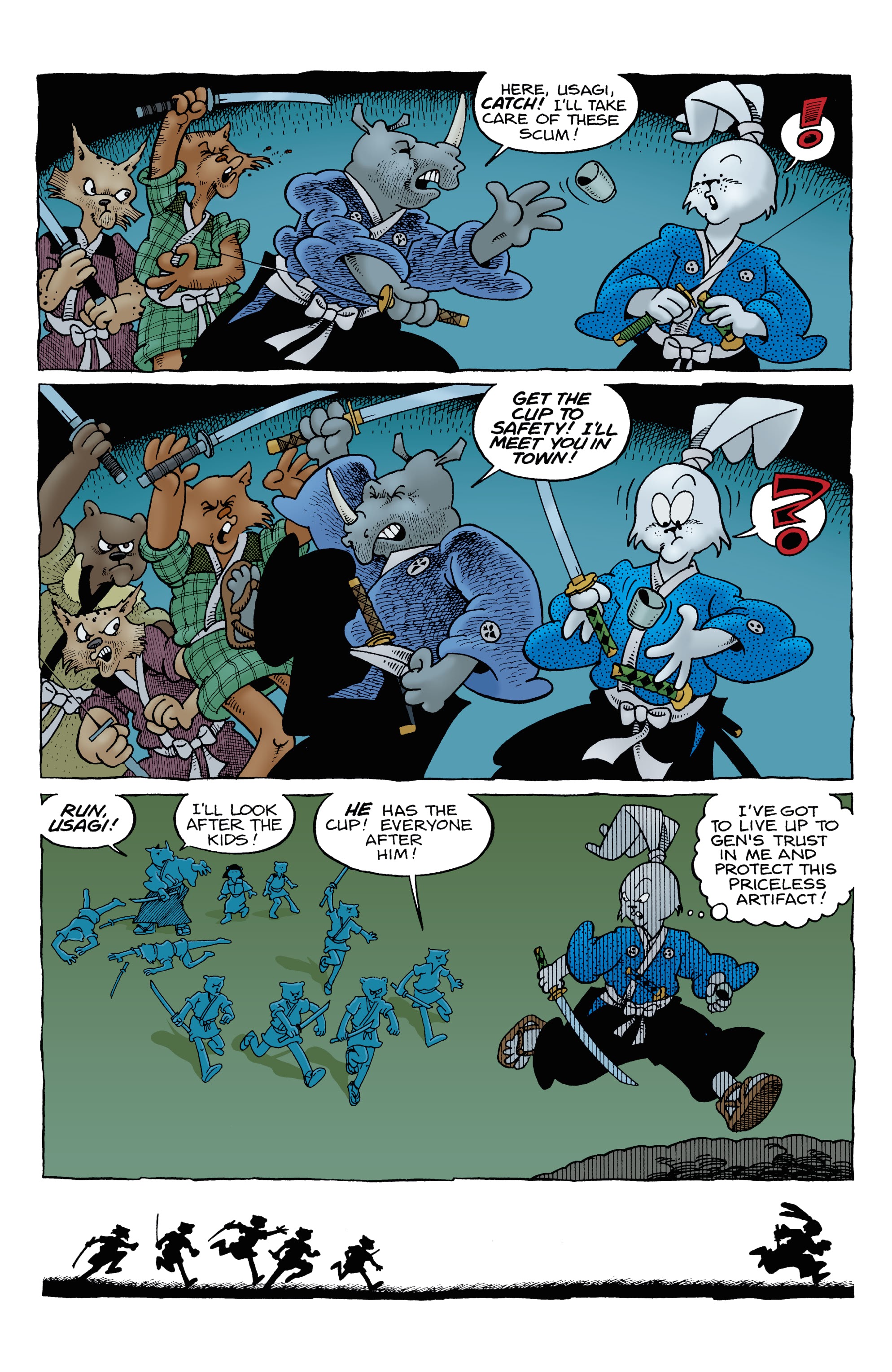 Read online Usagi Yojimbo: Wanderer’s Road comic -  Issue #5 - 13