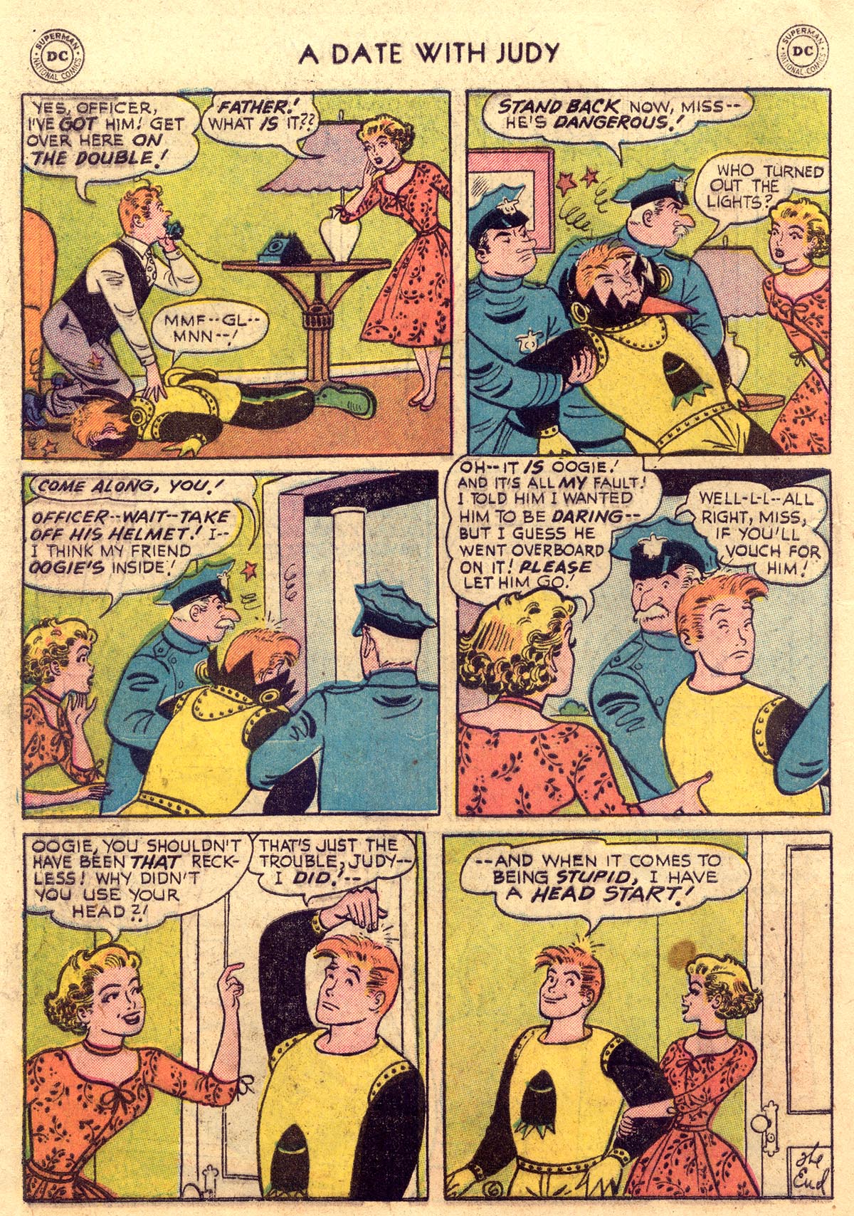 Read online A Date with Judy comic -  Issue #53 - 8