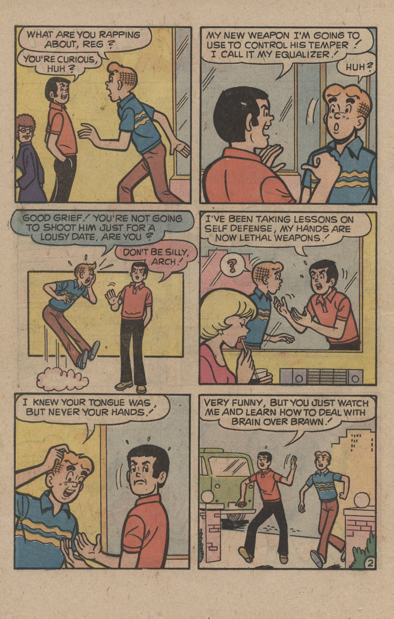 Read online Reggie and Me (1966) comic -  Issue #92 - 22