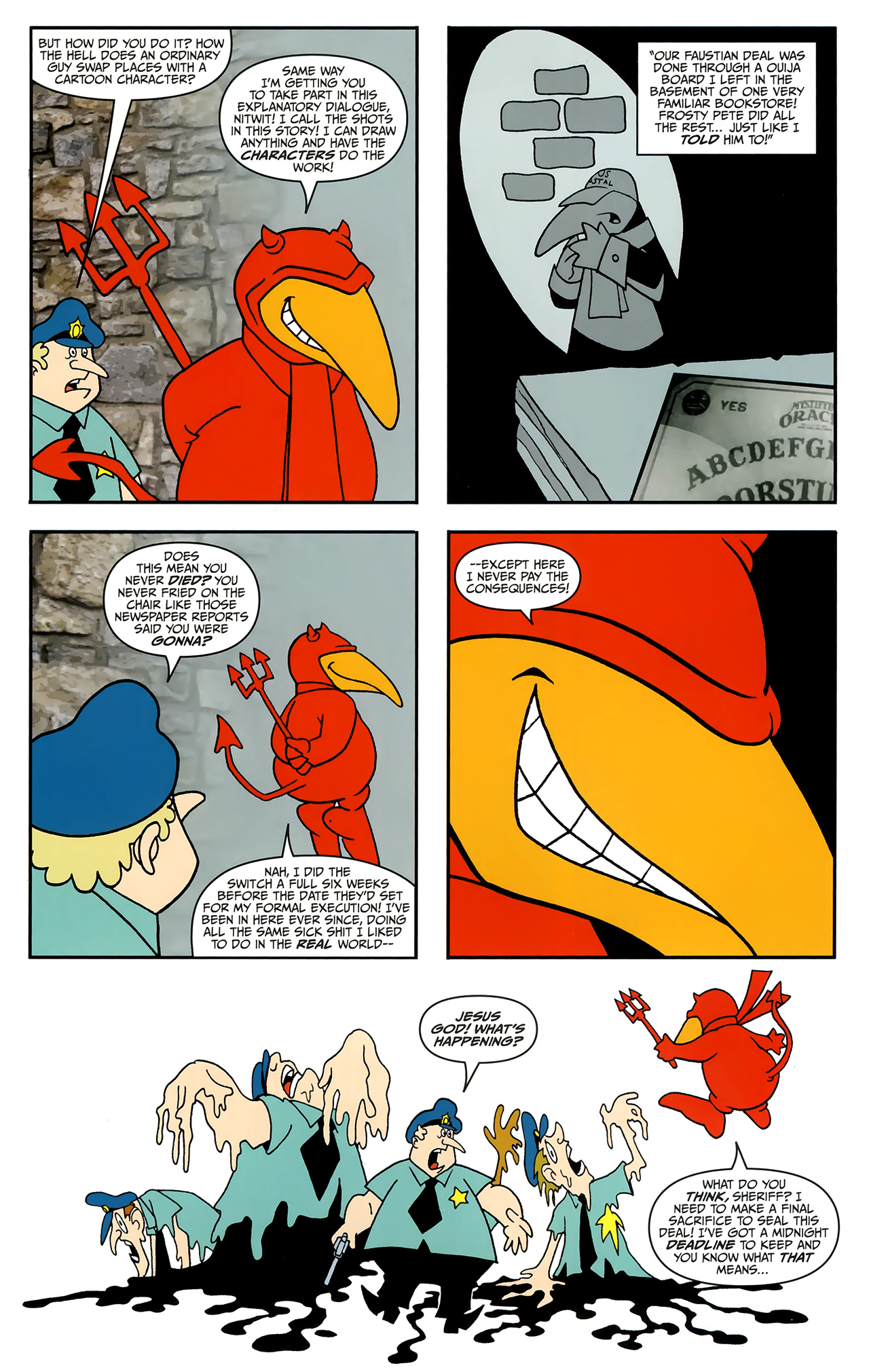 Read online Mark Millar's The Unfunnies comic -  Issue #4 - 17