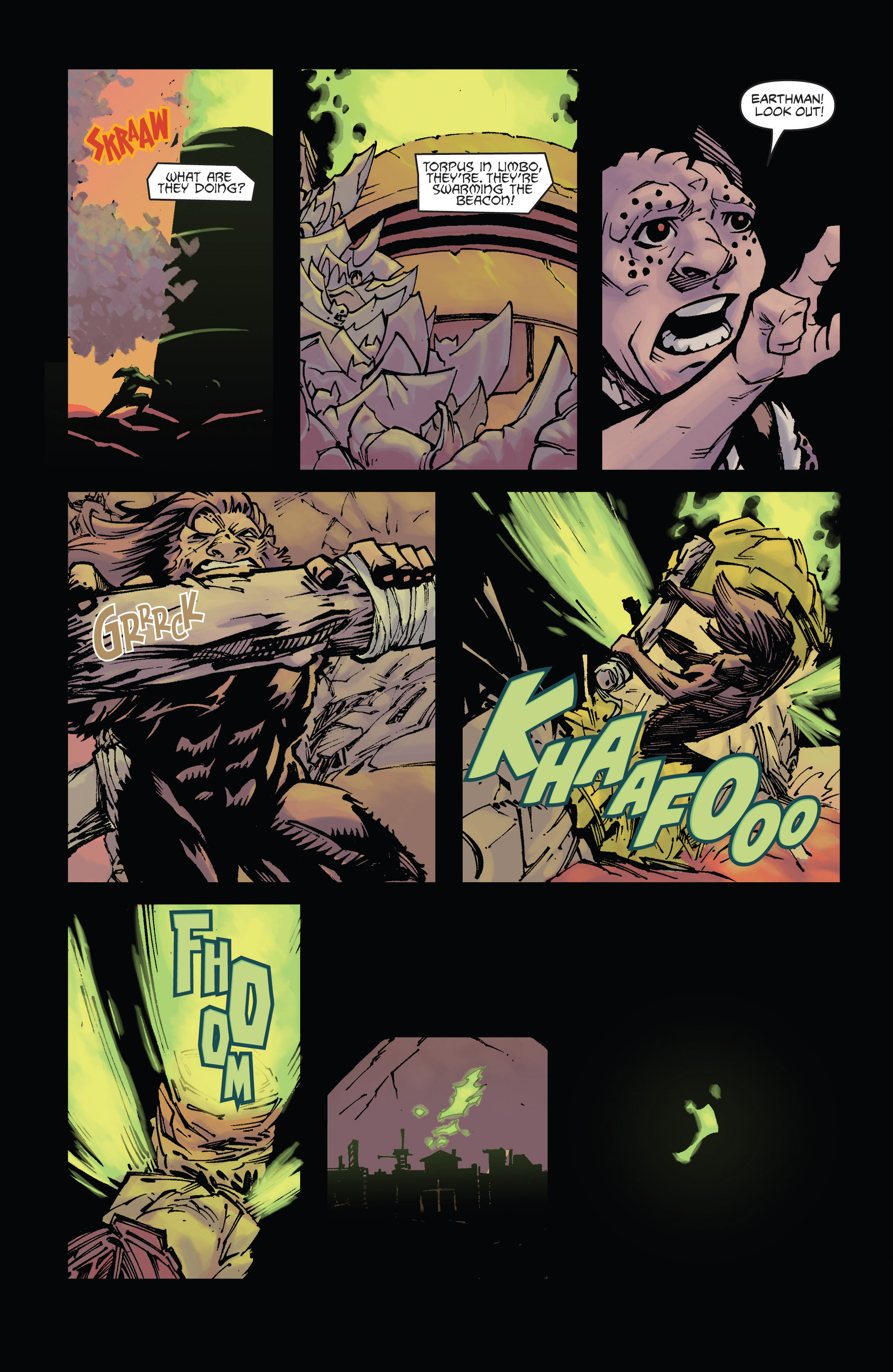 Read online Bigfoot: Sword of the Earthman (2015) comic -  Issue #2 - 16