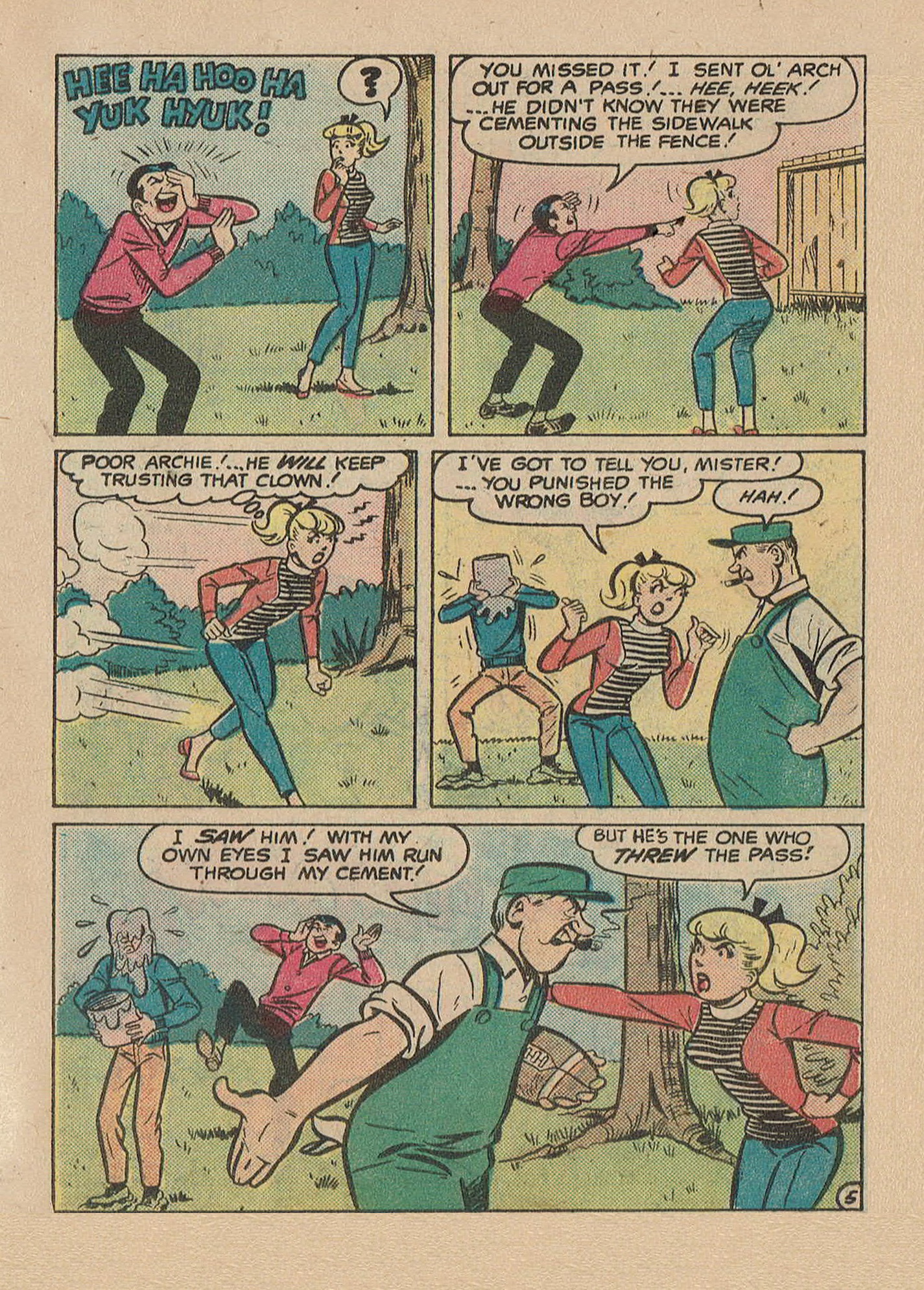 Read online Archie Digest Magazine comic -  Issue #35 - 127