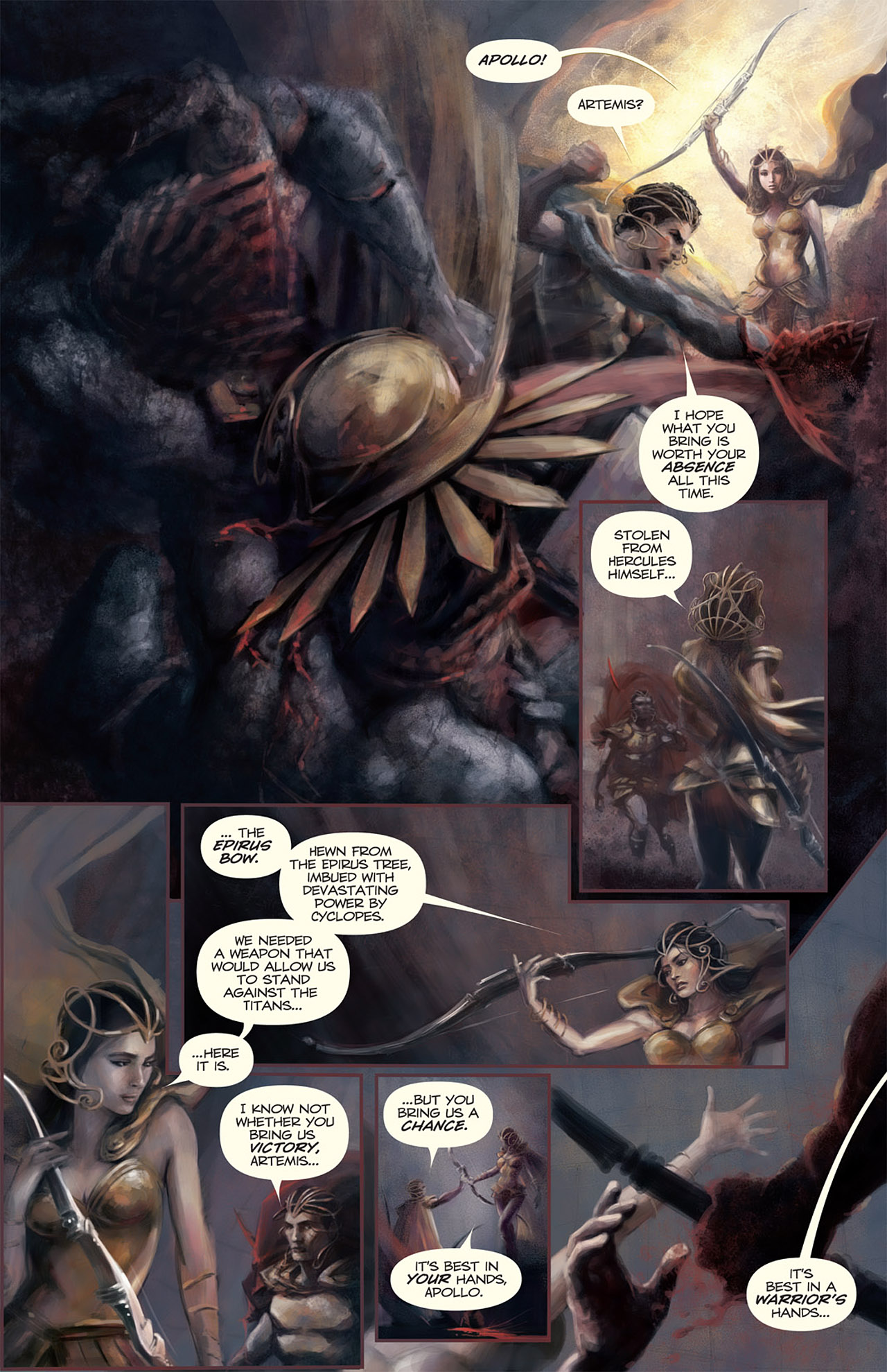 Read online Immortals: Gods and Heroes comic -  Issue # TPB - 53