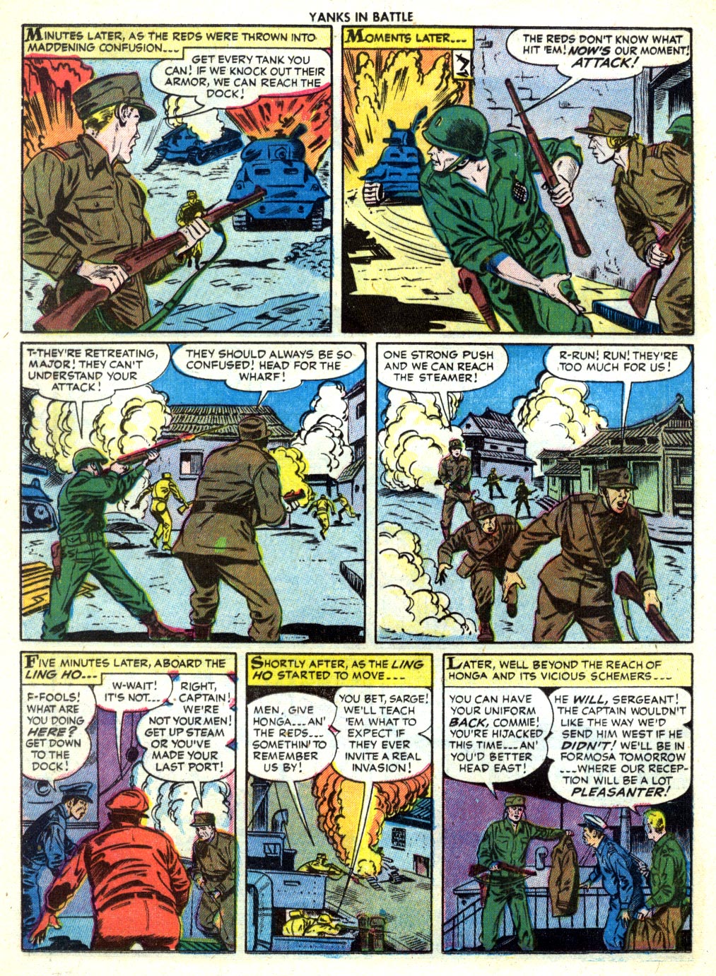 Read online Yanks In Battle comic -  Issue #4 - 24